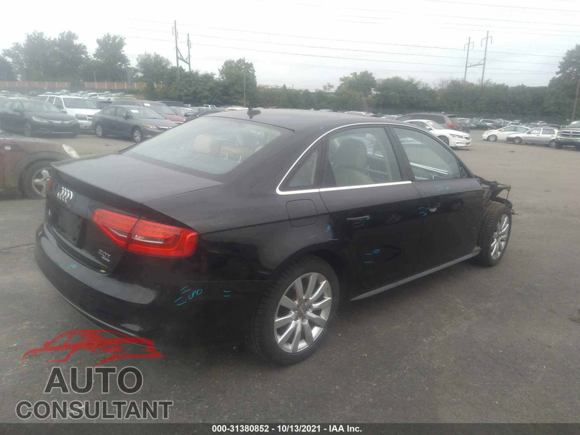 AUDI A4 2015 - JF2GTABC2JH335459