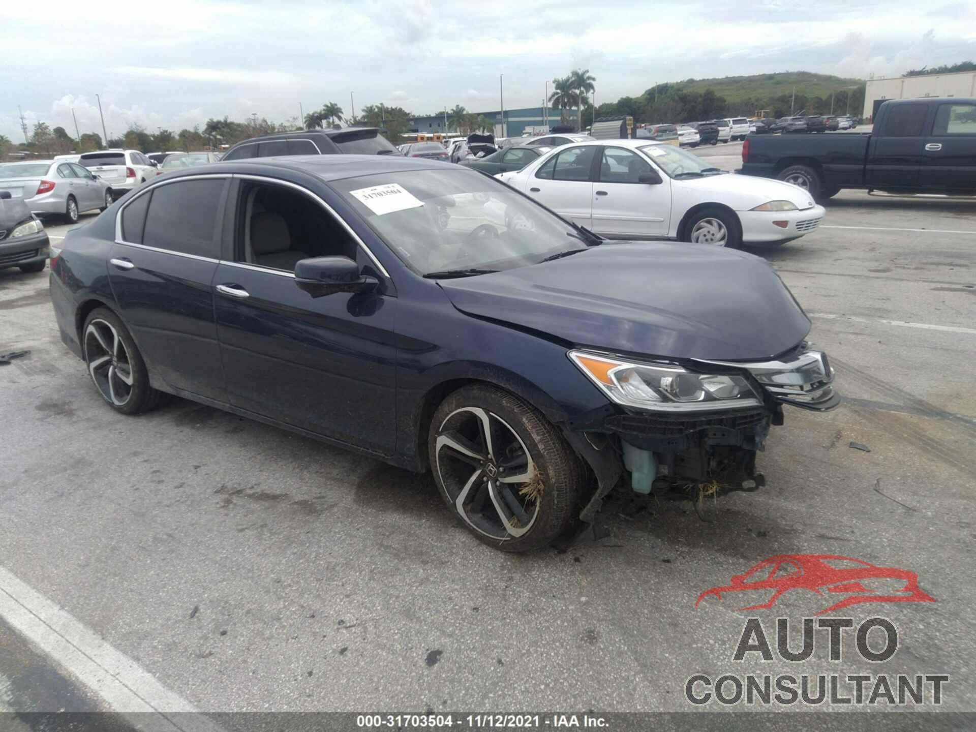 HONDA ACCORD SEDAN 2017 - 1HGCR2F83HA041290