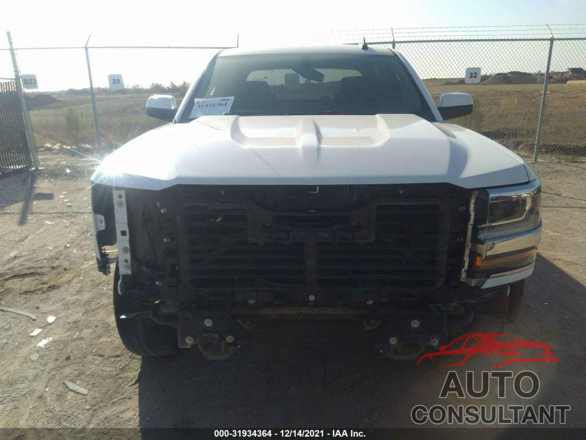 CHEVROLET SILVERADO 1500 2017 - 3GCPCREC1HG230358