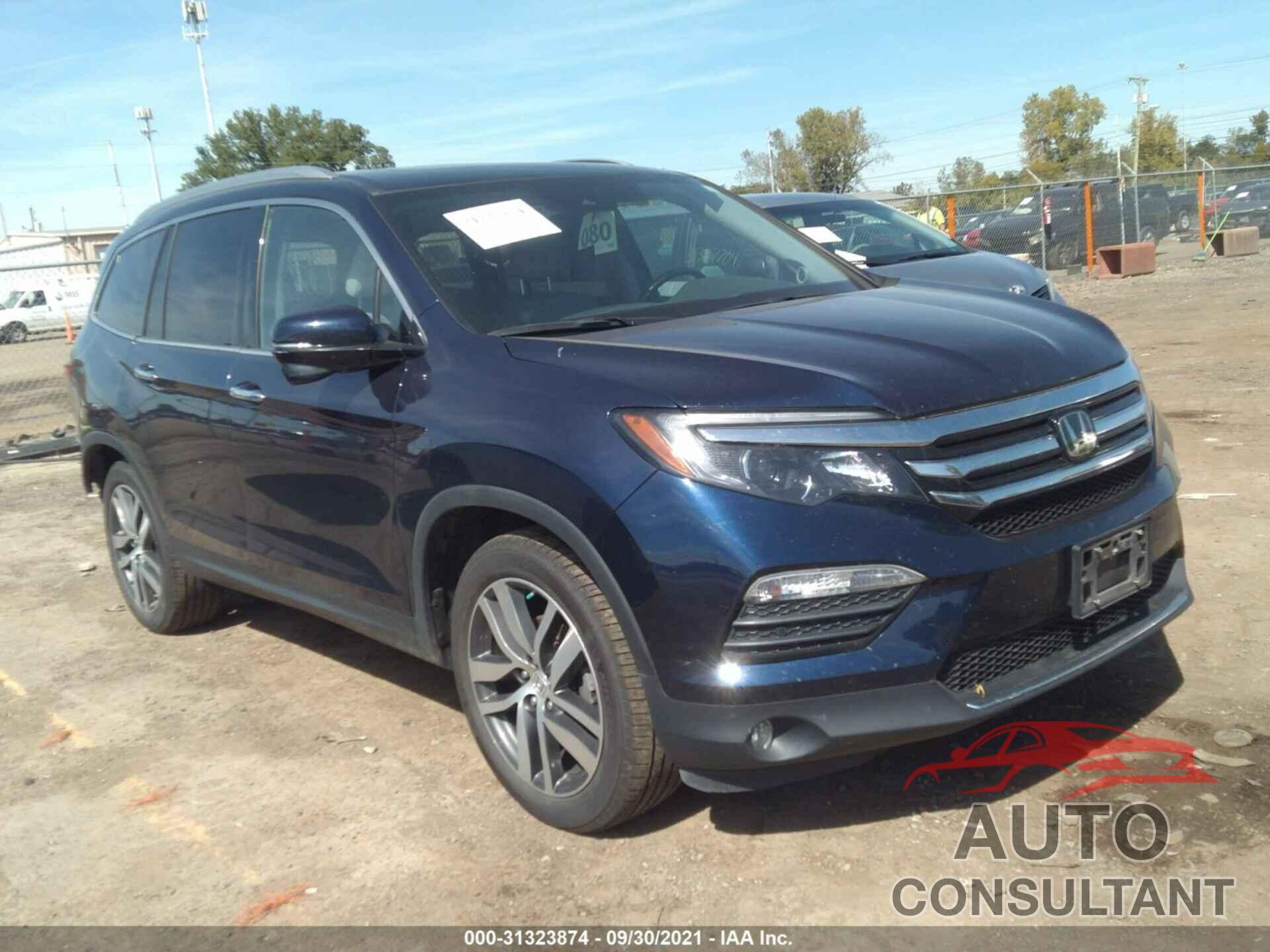 HONDA PILOT 2016 - 5FNYF5H98GB058242