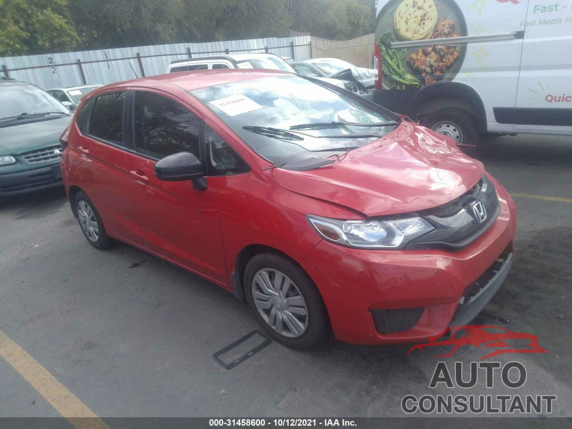HONDA FIT 2016 - JHMGK5H57GS009751