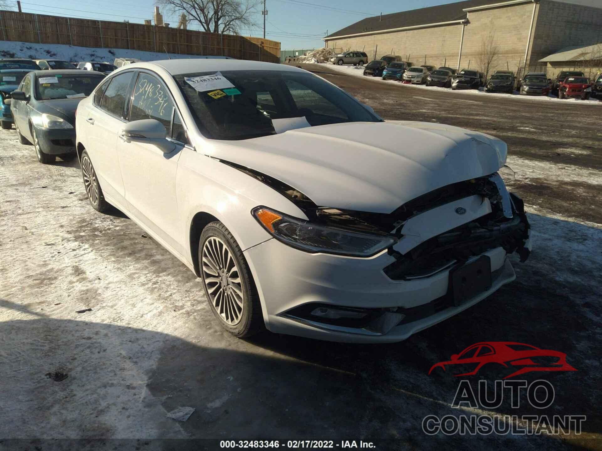 FORD FUSION 2017 - 3FA6P0T90HR123394