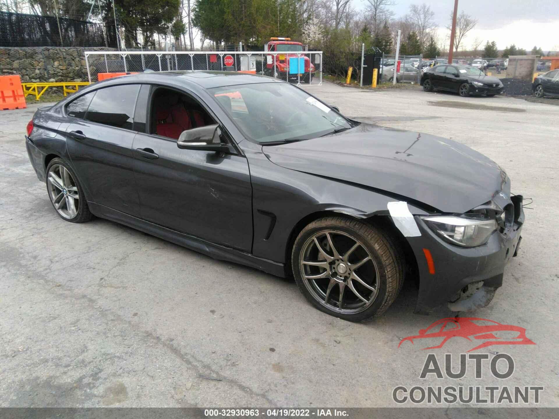 BMW 4 SERIES 2018 - WBA4J5C50JBF07389