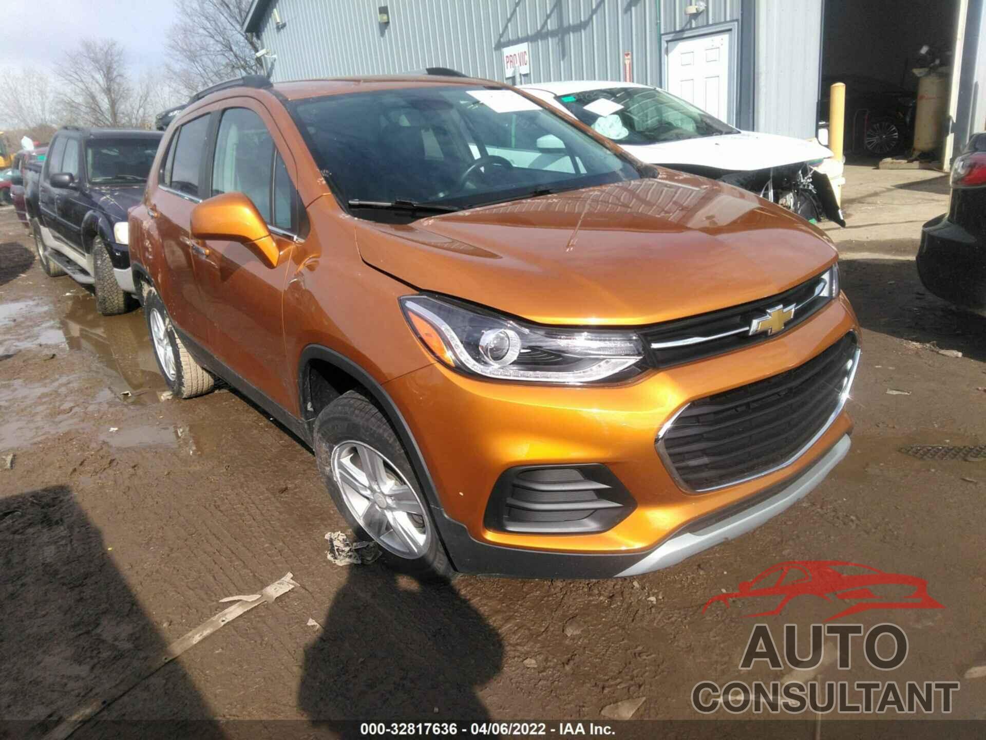 CHEVROLET TRAX 2017 - 3GNCJPSB4HL187802