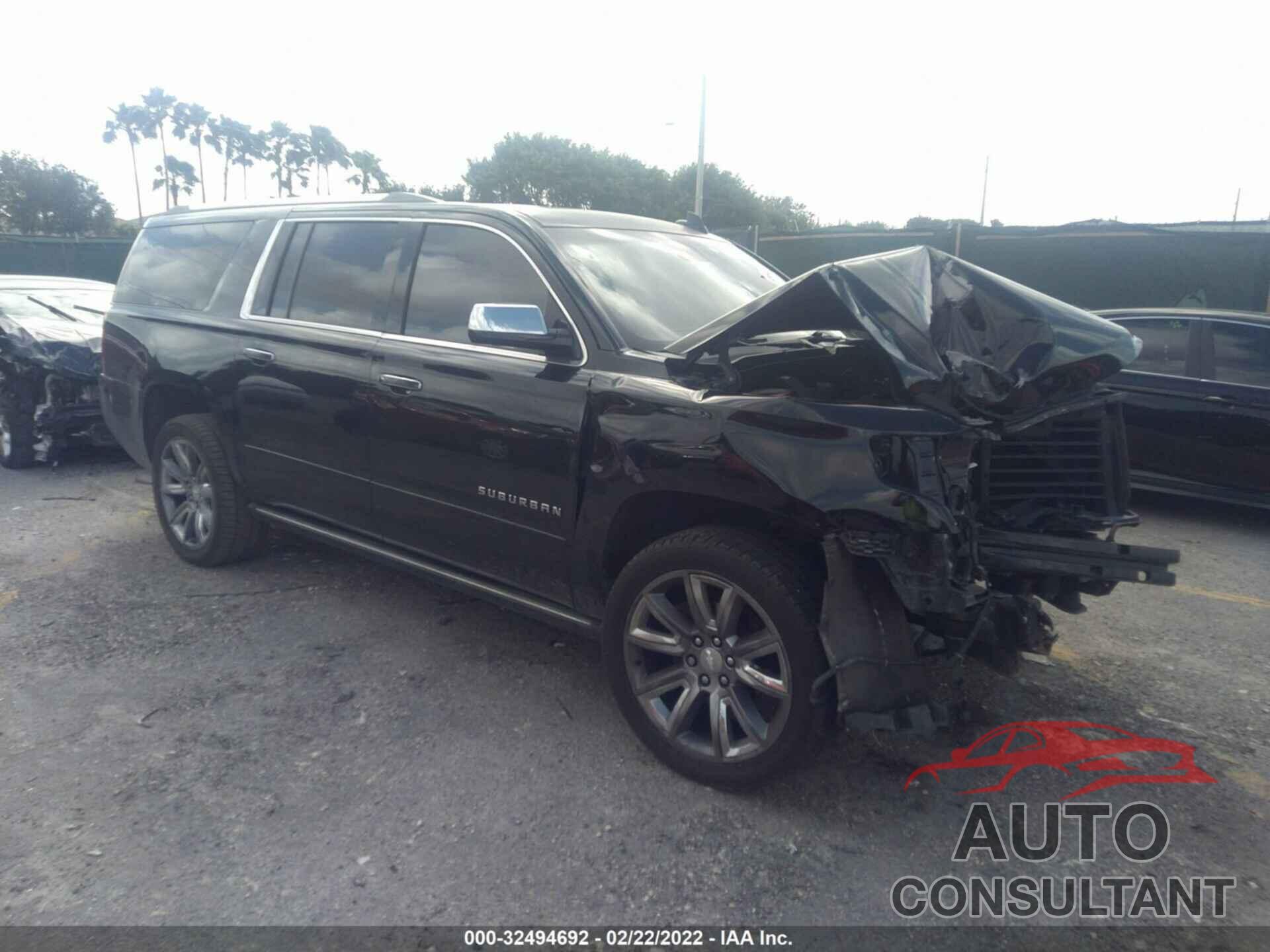 CHEVROLET SUBURBAN 2017 - 1GNSCJKCXHR259400