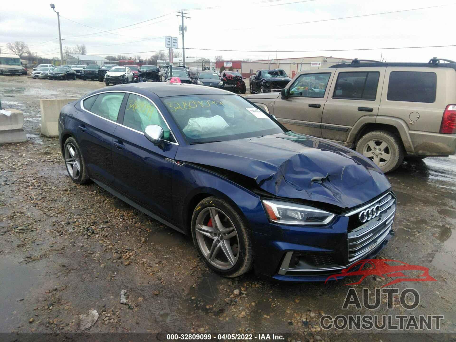 AUDI S5 SPORTBACK 2018 - WAUC4CF51JA123238