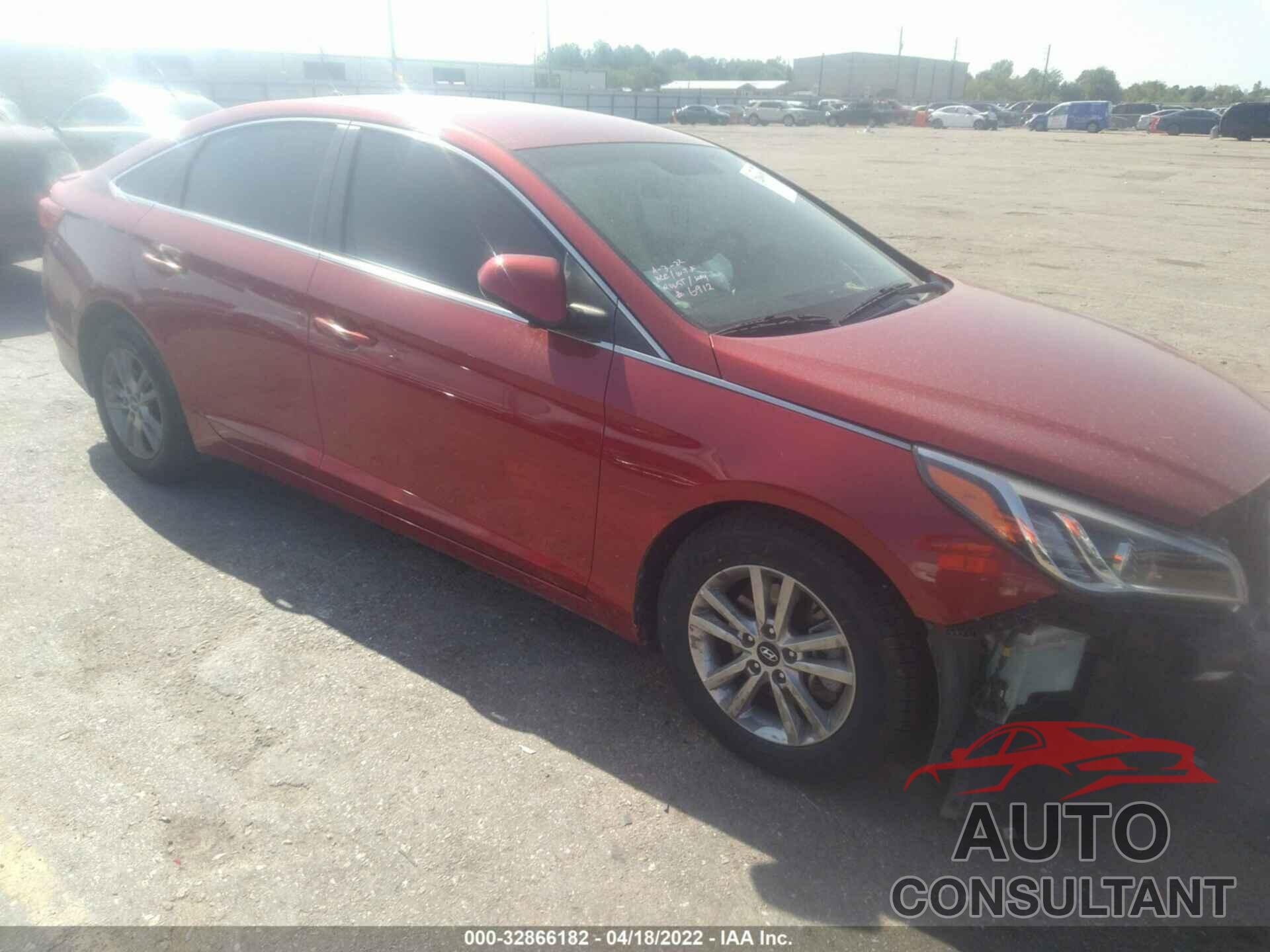 HYUNDAI SONATA 2017 - 5NPE24AF7HH526912