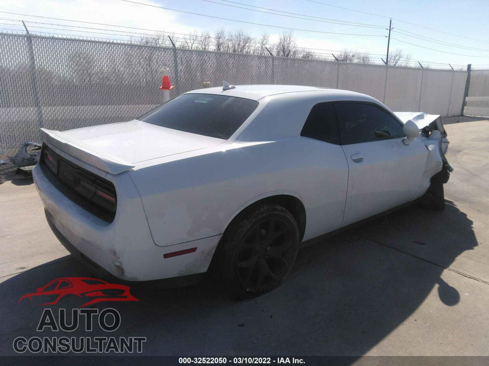 DODGE CHALLENGER 2016 - 2C3CDZAG1GH306782