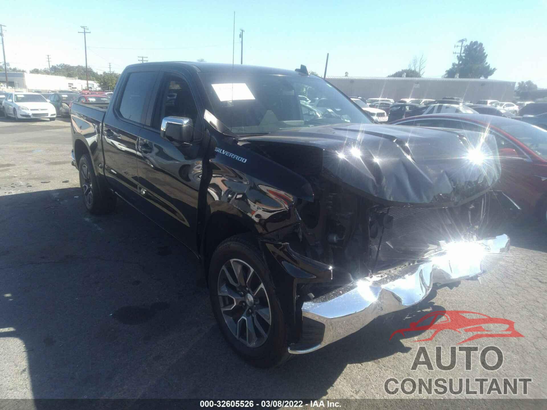 CHEVROLET SILVERADO 1500 2020 - 3GCPWCED8LG160895