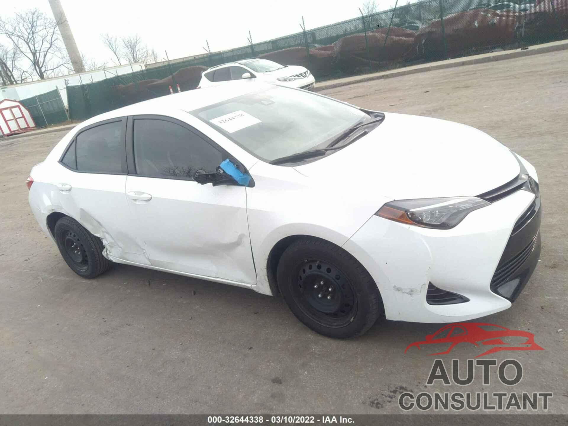 TOYOTA COROLLA 2019 - 5YFBURHE1KP926966