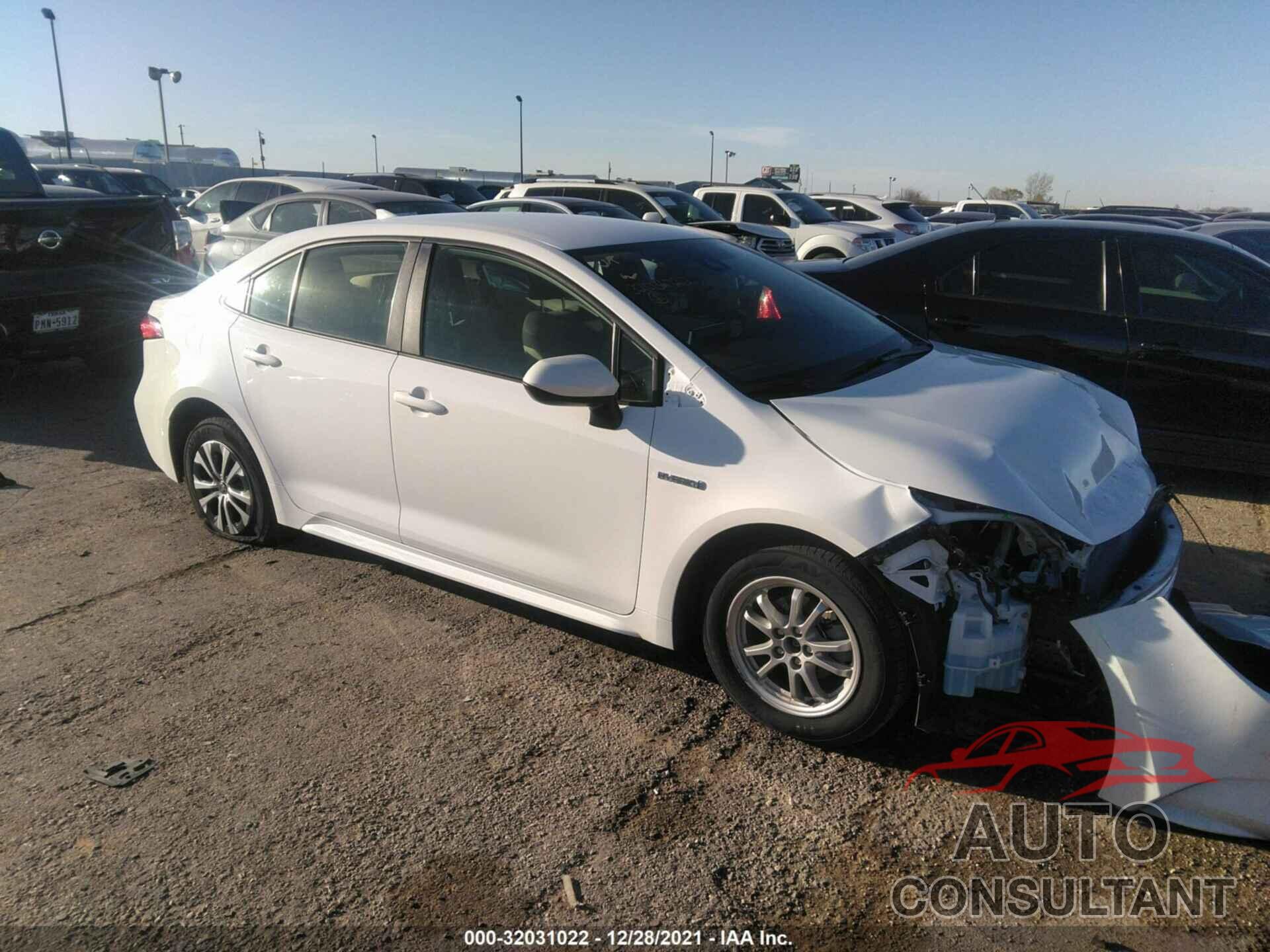 TOYOTA COROLLA 2021 - JTDEAMDE2MJ005345