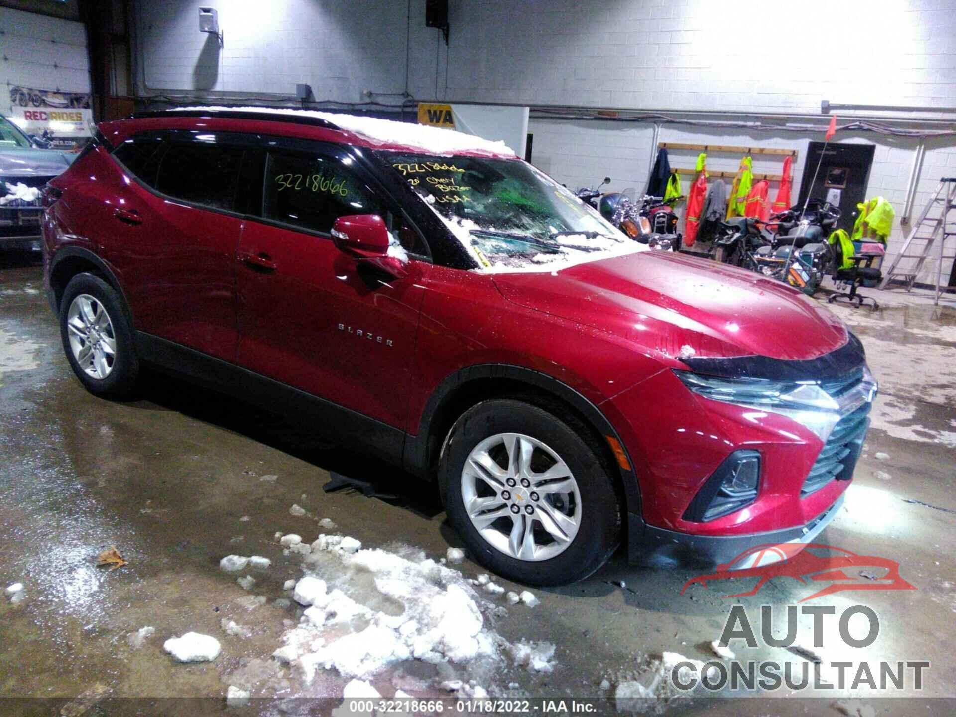 CHEVROLET BLAZER 2020 - 3GNKBJRS2LS615862