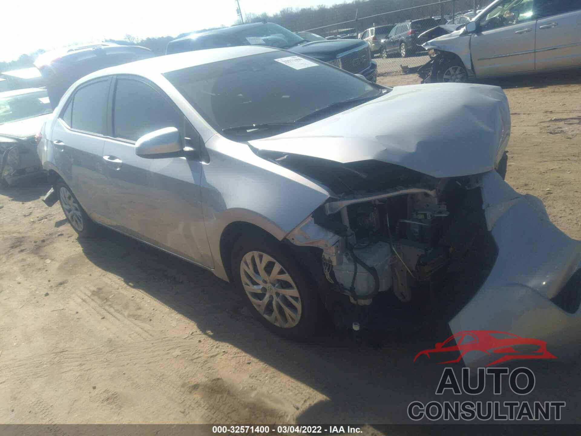 TOYOTA COROLLA 2019 - 2T1BURHE9KC210753