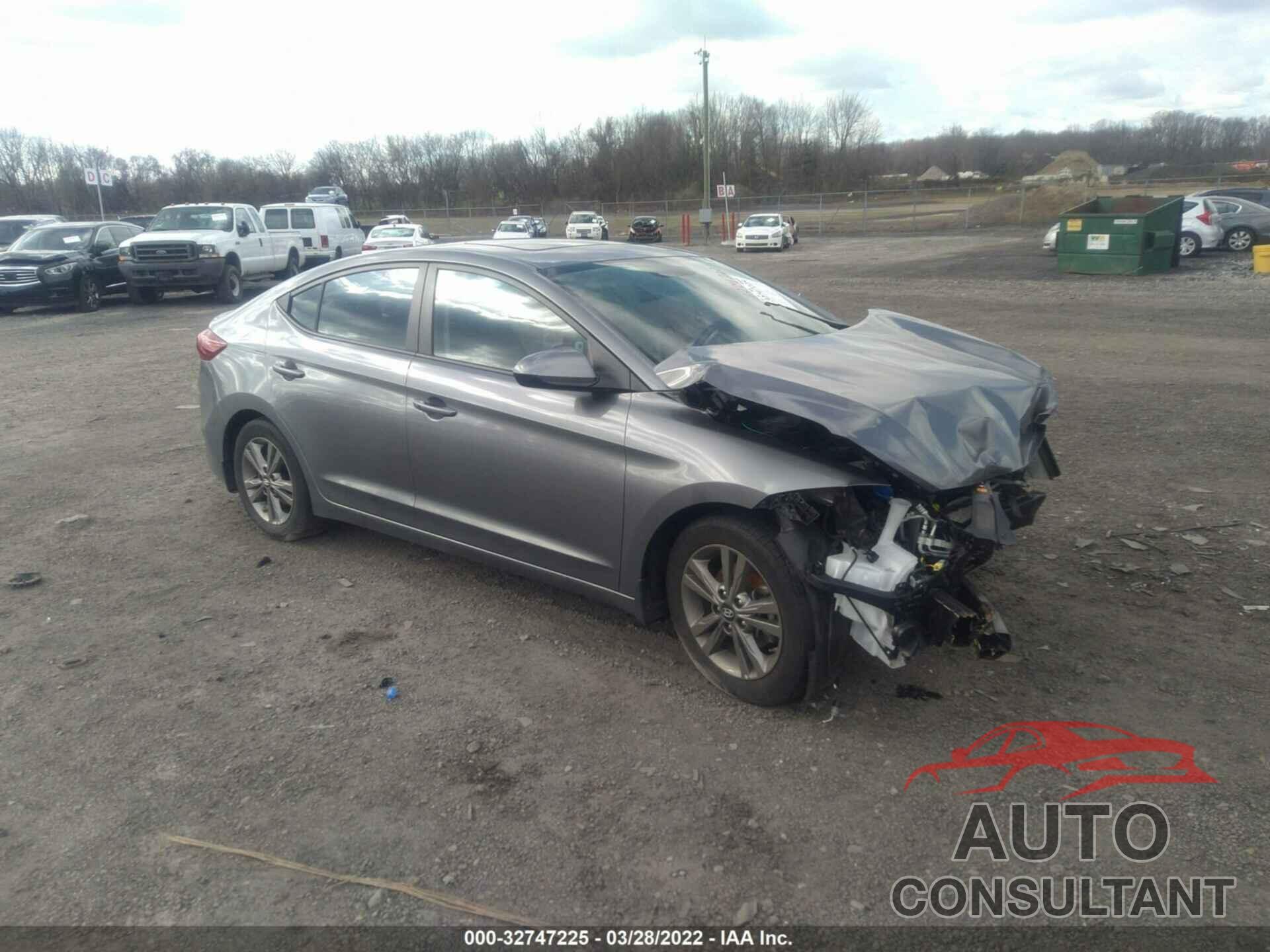 HYUNDAI ELANTRA 2018 - 5NPD84LF5JH359110