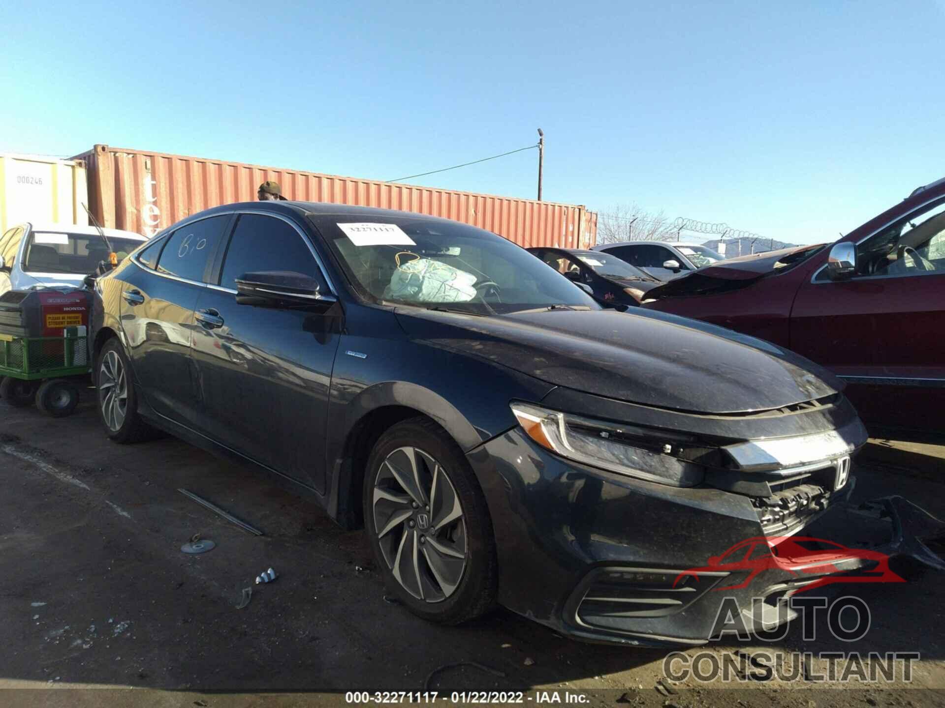 HONDA INSIGHT 2019 - 19XZE4F9XKE023401