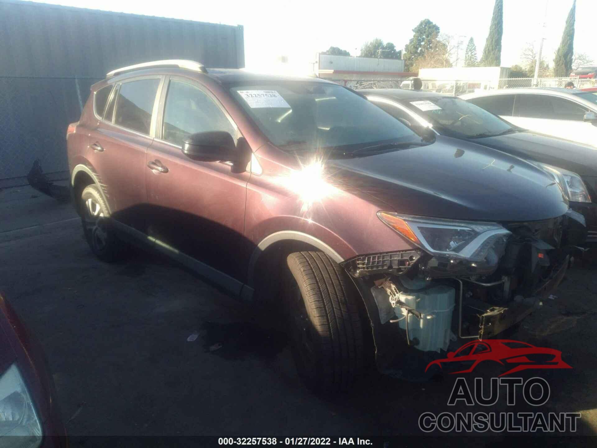 TOYOTA RAV4 2016 - 2T3ZFREV5GW279563