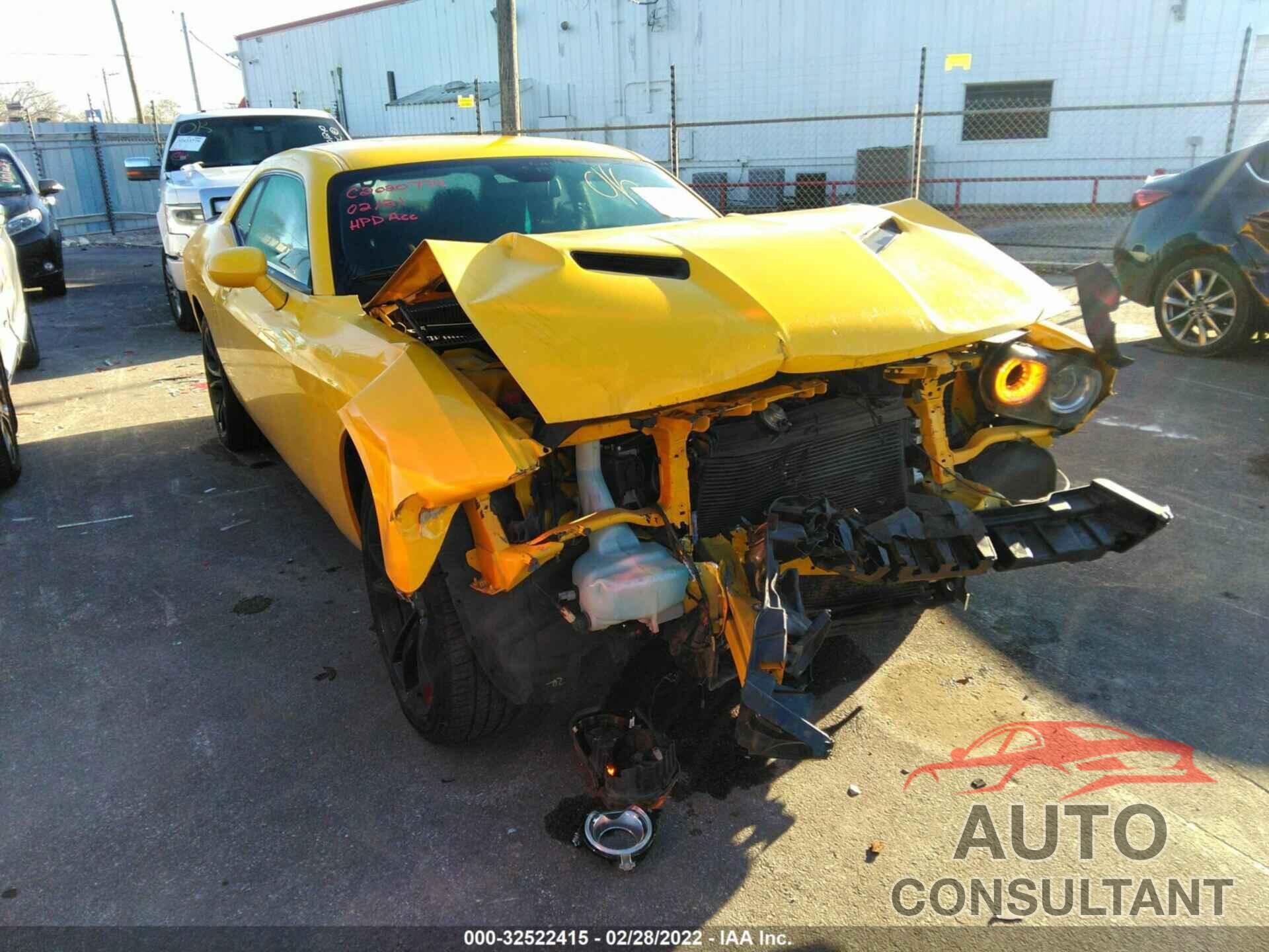 DODGE CHALLENGER 2017 - 2C3CDZAG8HH519150