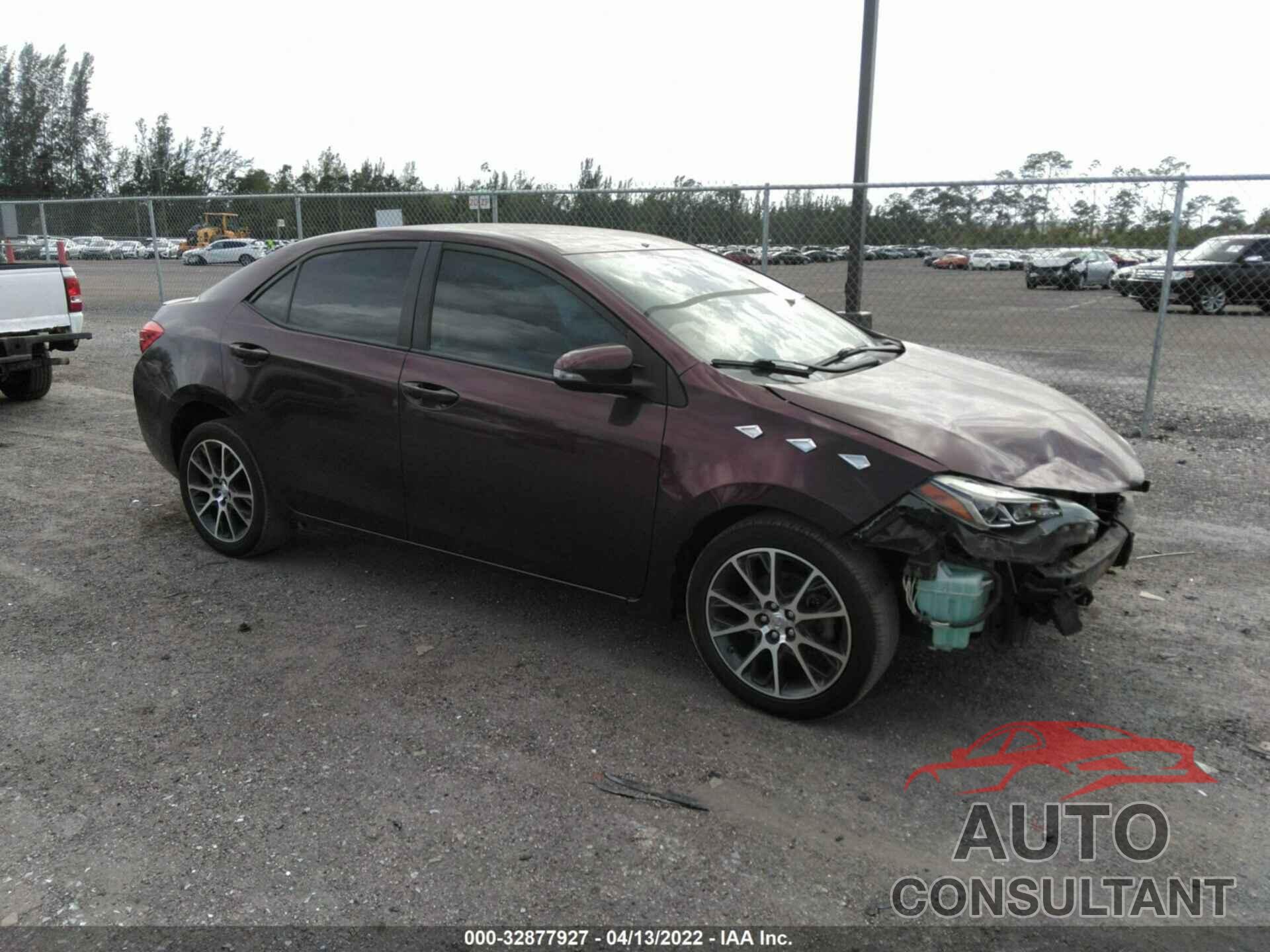TOYOTA COROLLA 2017 - 5YFBURHE1HP594505