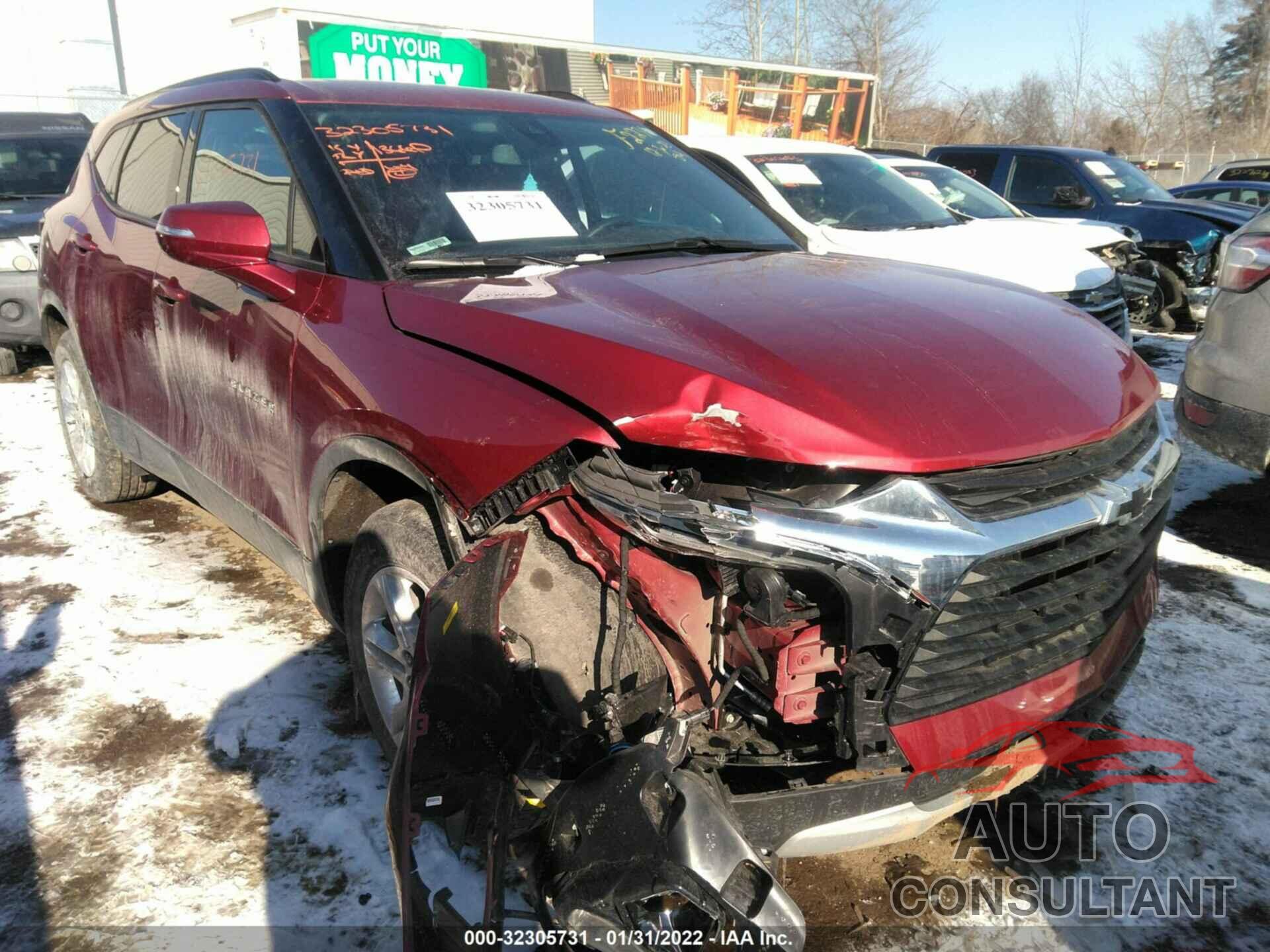 CHEVROLET BLAZER 2021 - 3GNKBHRSXMS548972