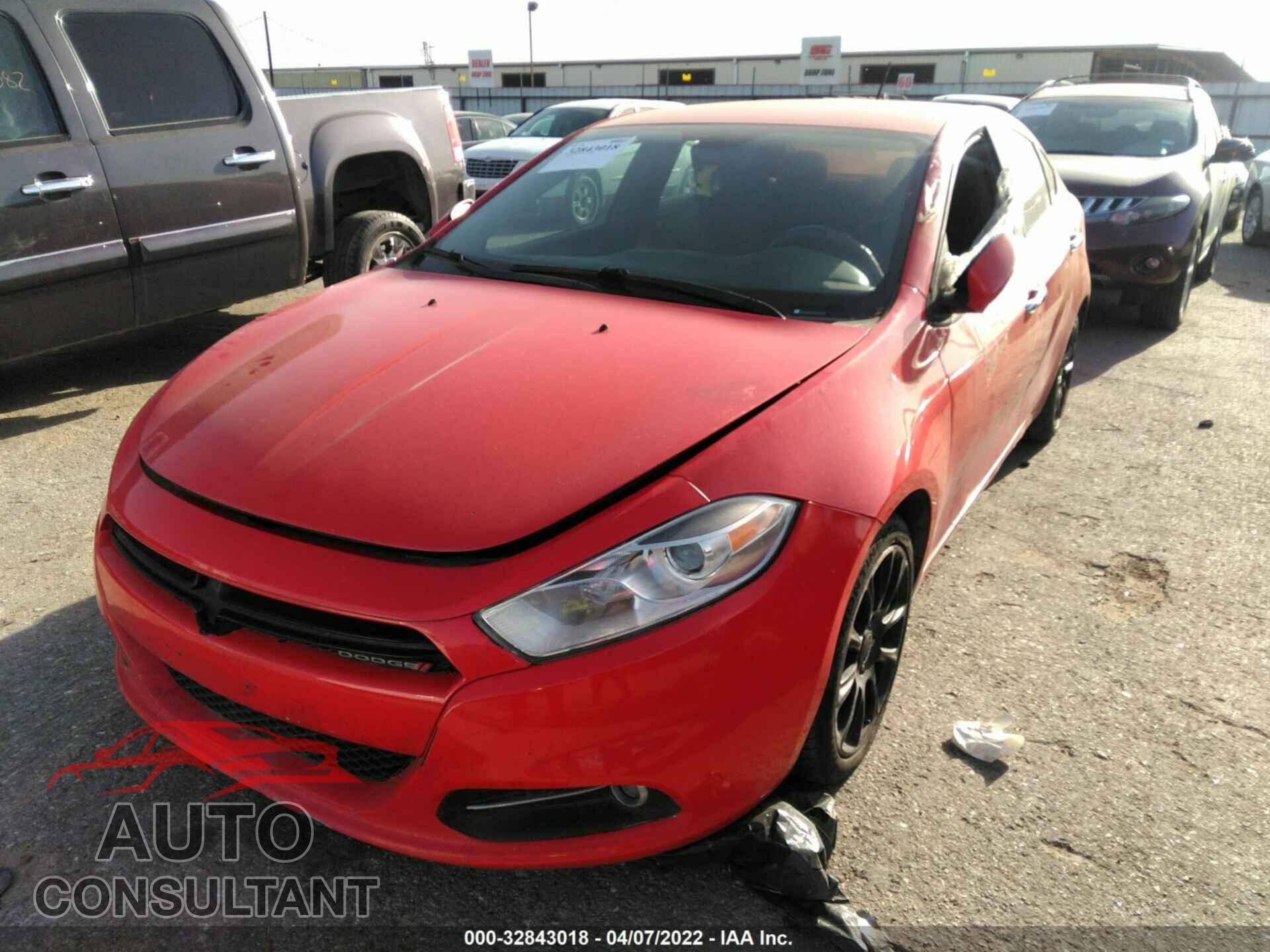 DODGE DART 2016 - 1C3CDFFA6GD816108