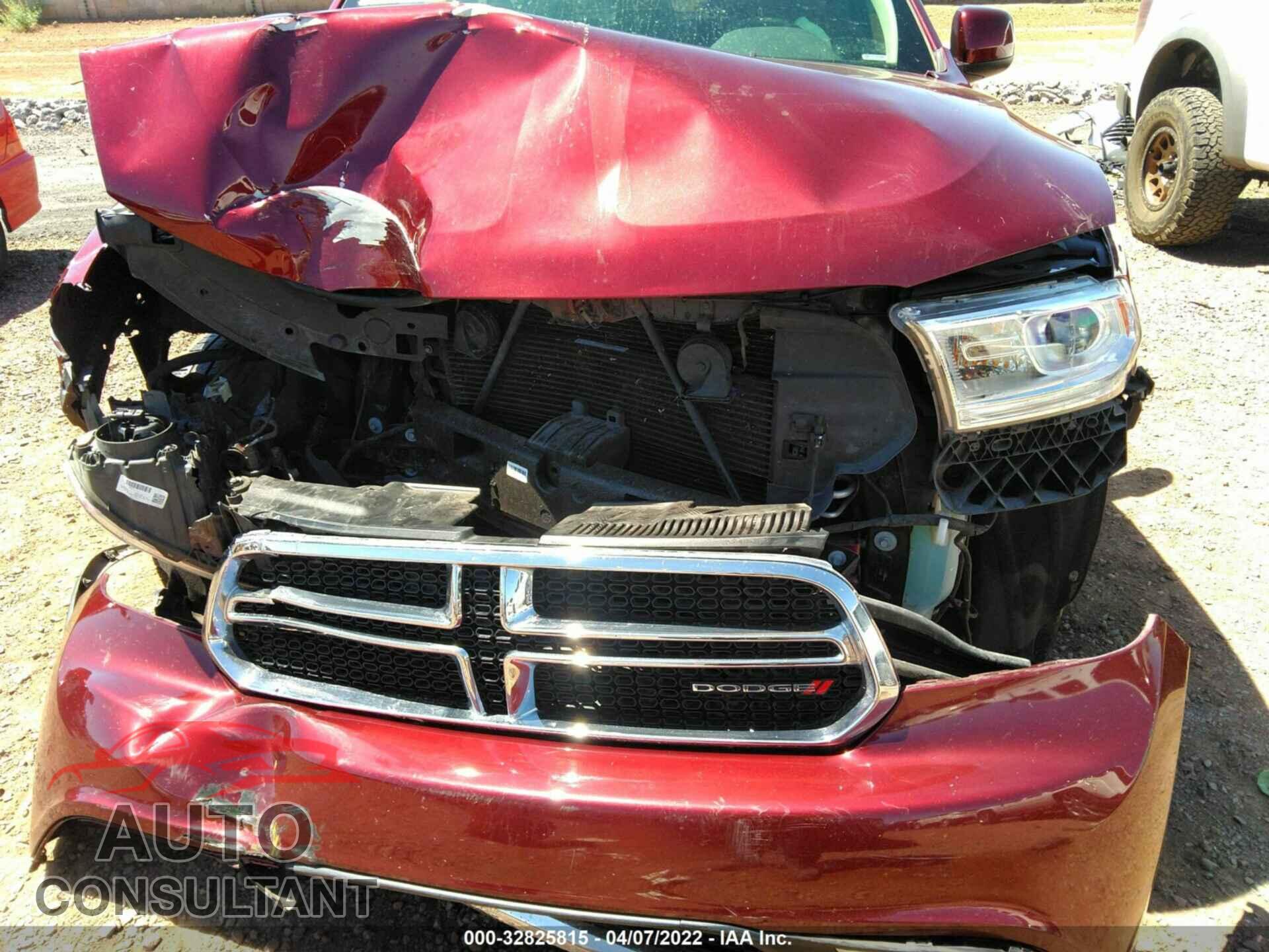 DODGE DURANGO 2018 - 1C4RDJAG5JC489489