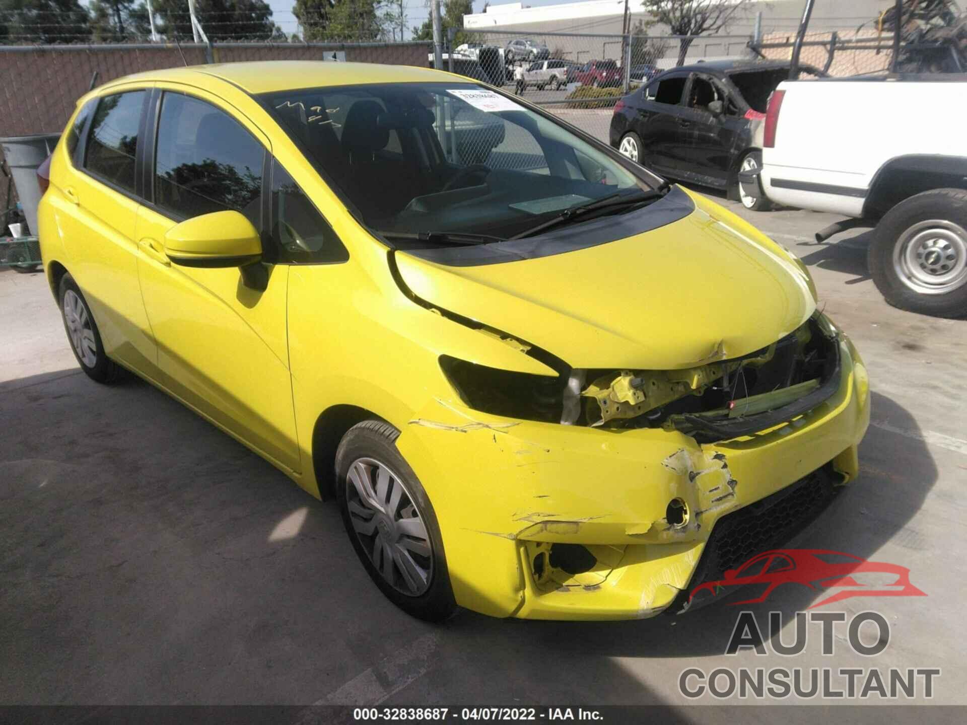 HONDA FIT 2016 - JHMGK5H50GS006254