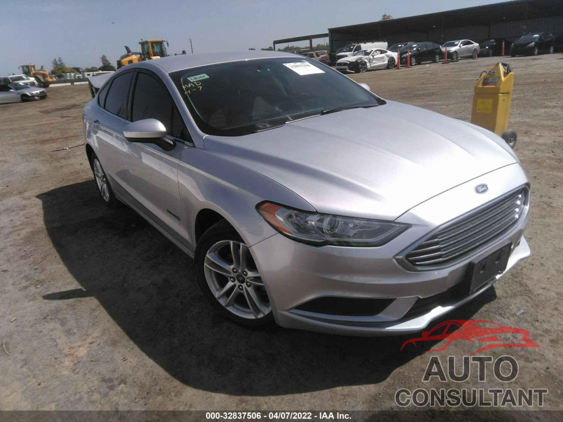 FORD FUSION HYBRID 2018 - 3FA6P0UU5JR253549