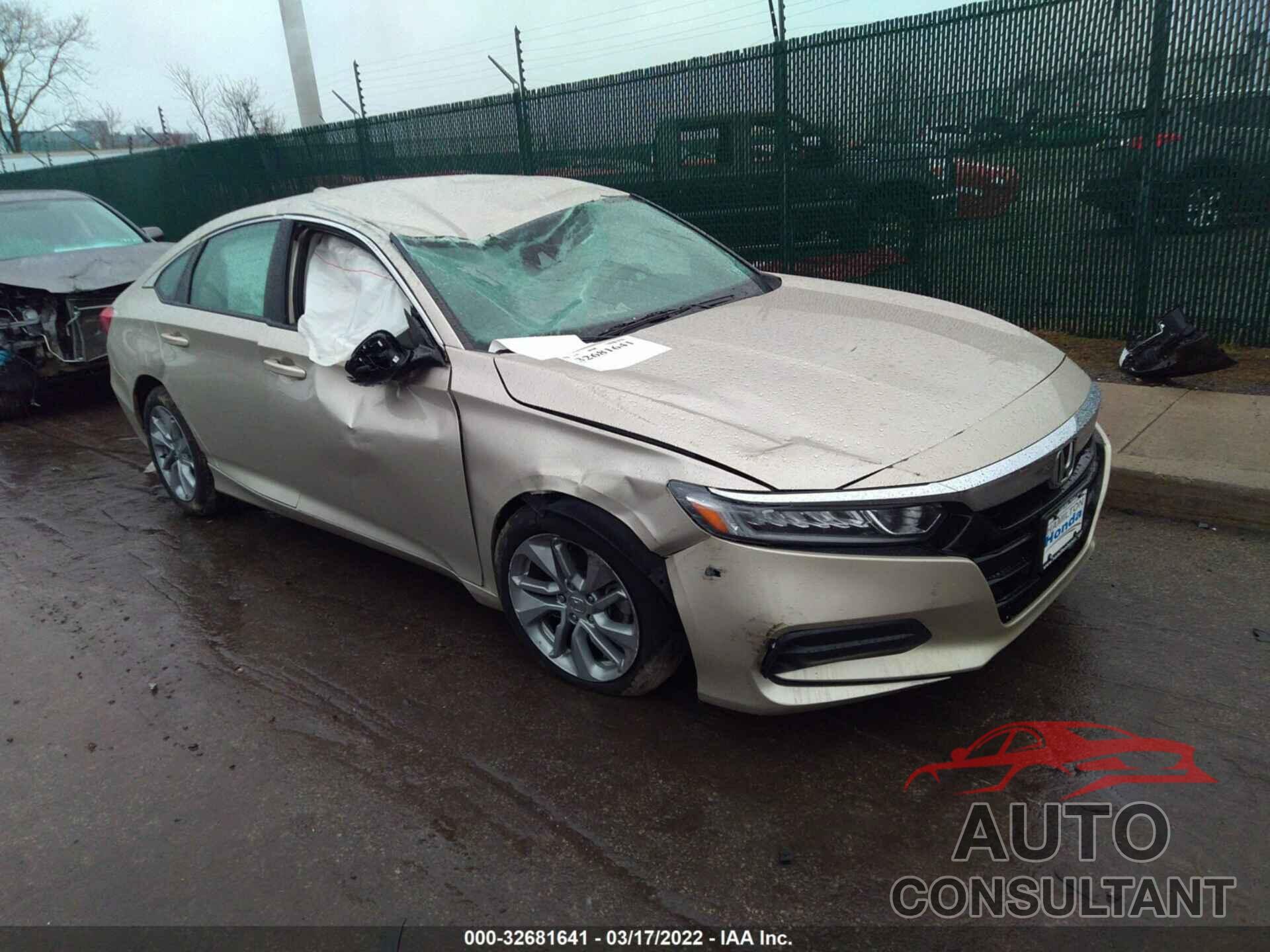 HONDA ACCORD SEDAN 2018 - 1HGCV1F18JA012401