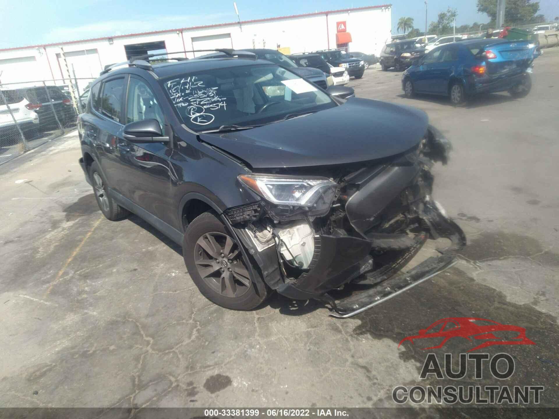 TOYOTA RAV4 2016 - 2T3WFREV7GW253839