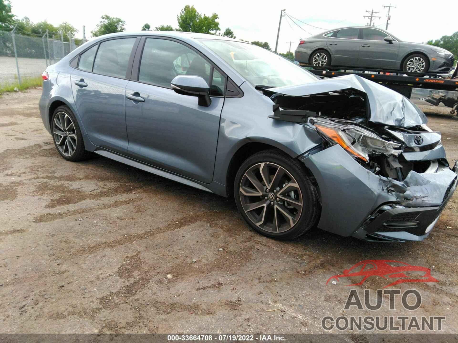 TOYOTA COROLLA 2022 - 5YFP4MCE0NP115664