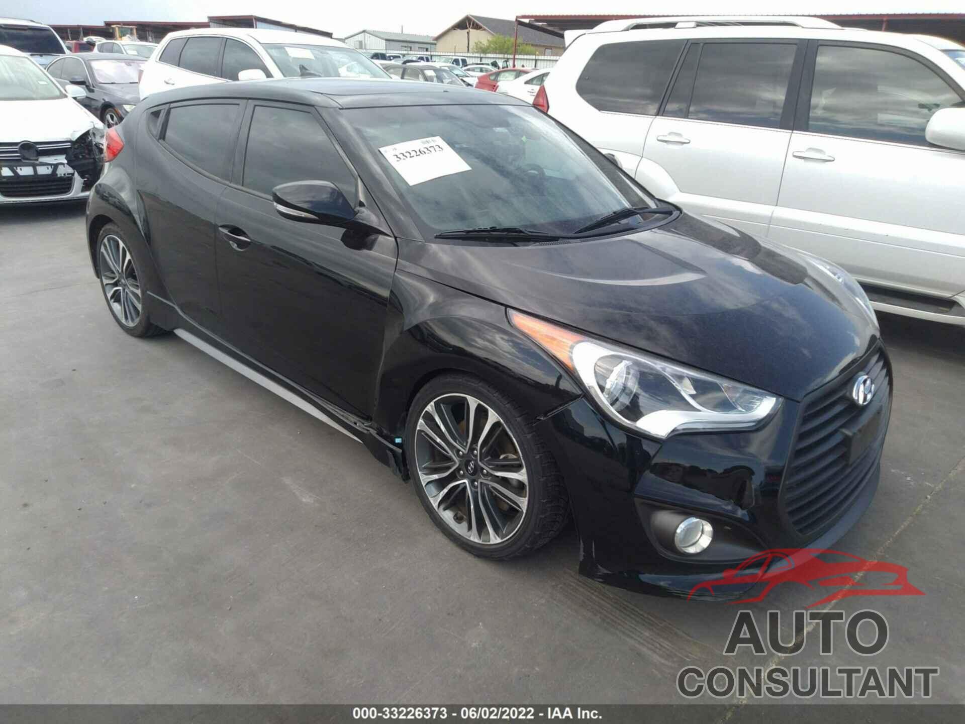 HYUNDAI VELOSTER 2016 - KMHTC6AE4GU250230