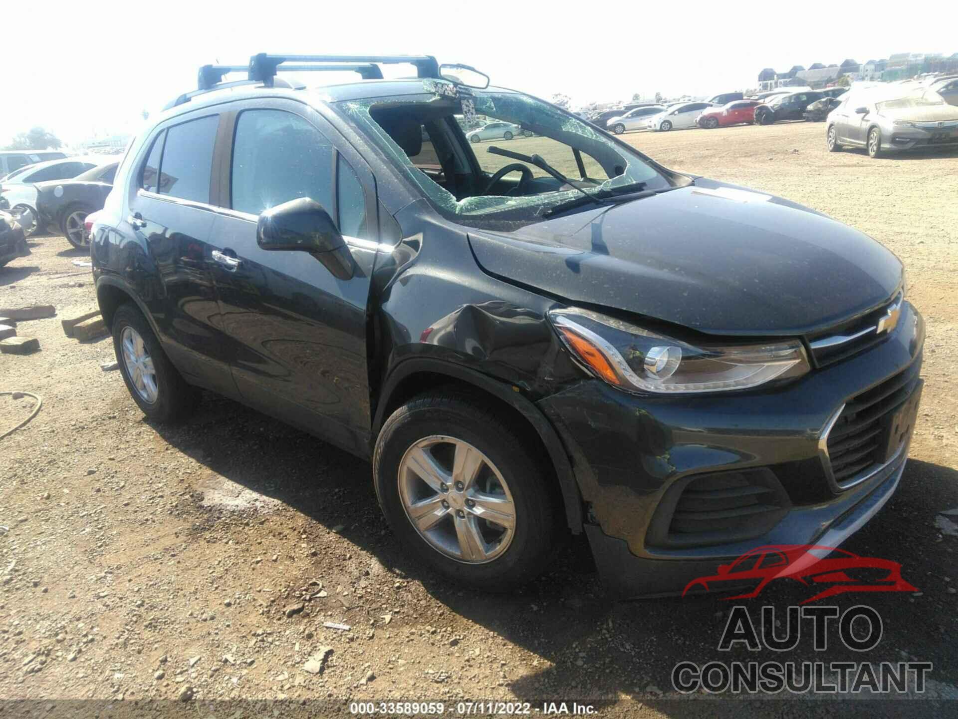 CHEVROLET TRAX 2017 - KL7CJPSB7HB150363