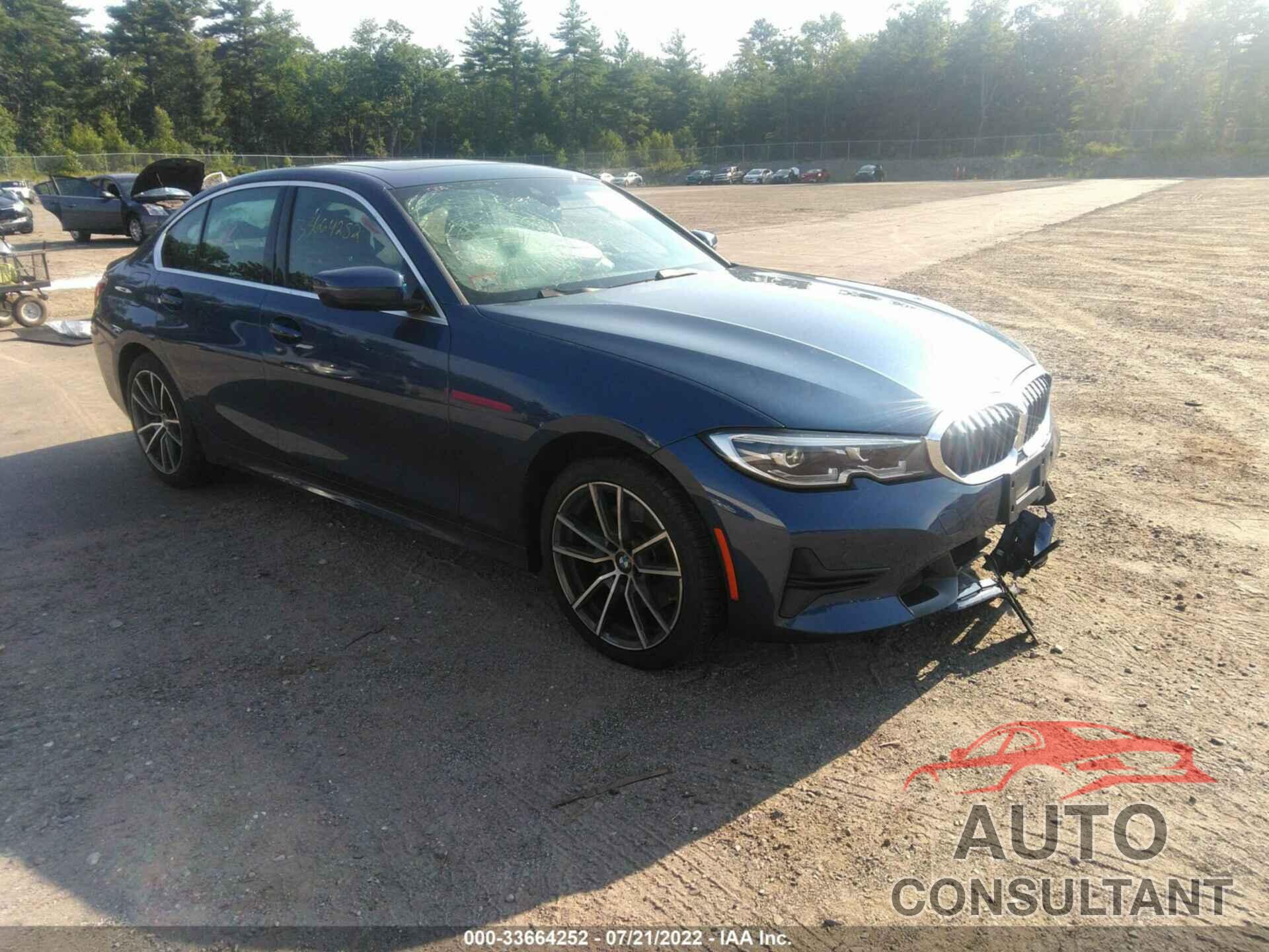 BMW 3 SERIES 2021 - 3MW5R7J04M8B67313