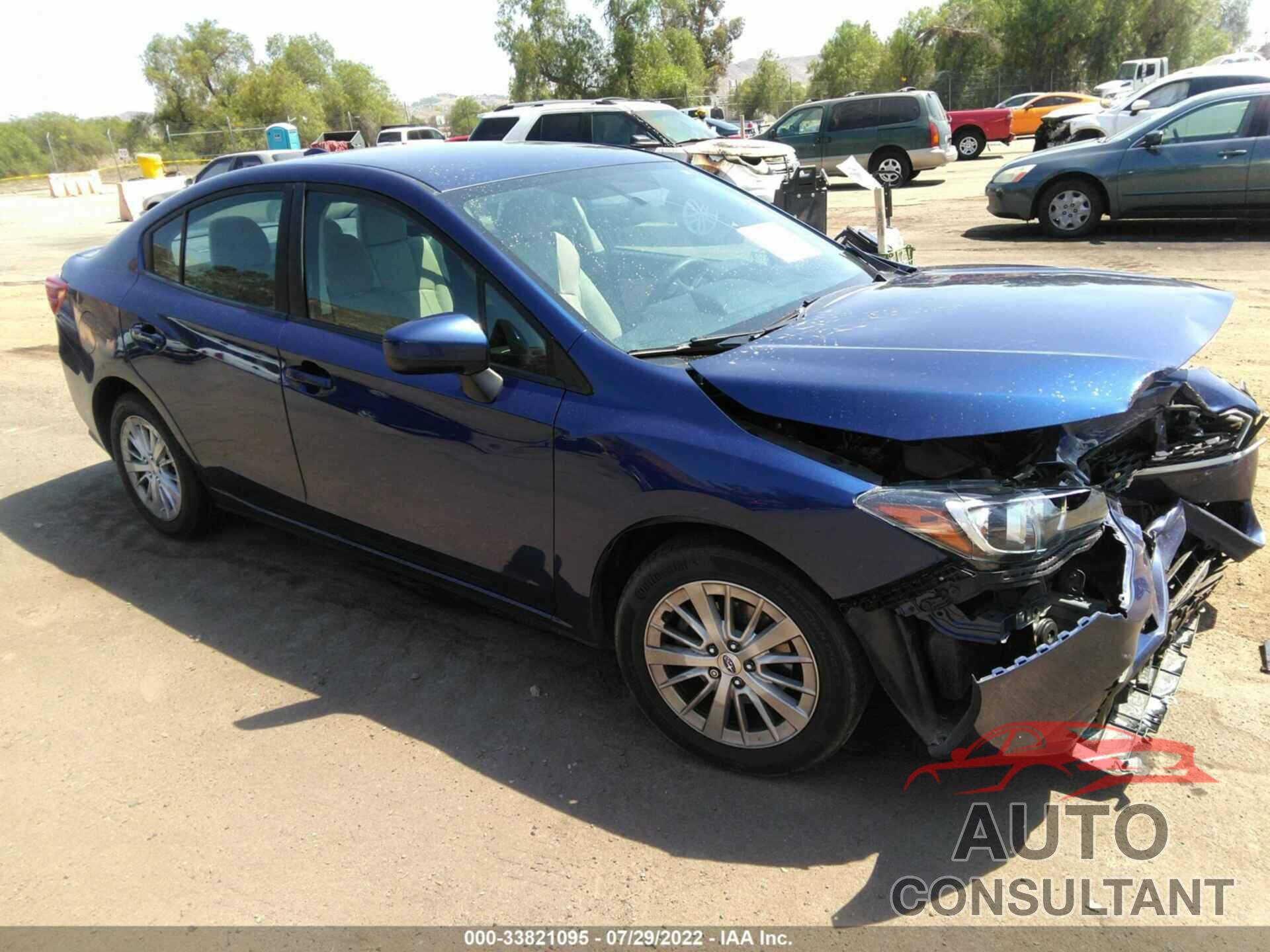 SUBARU IMPREZA 2018 - 4S3GKAB67J3620652