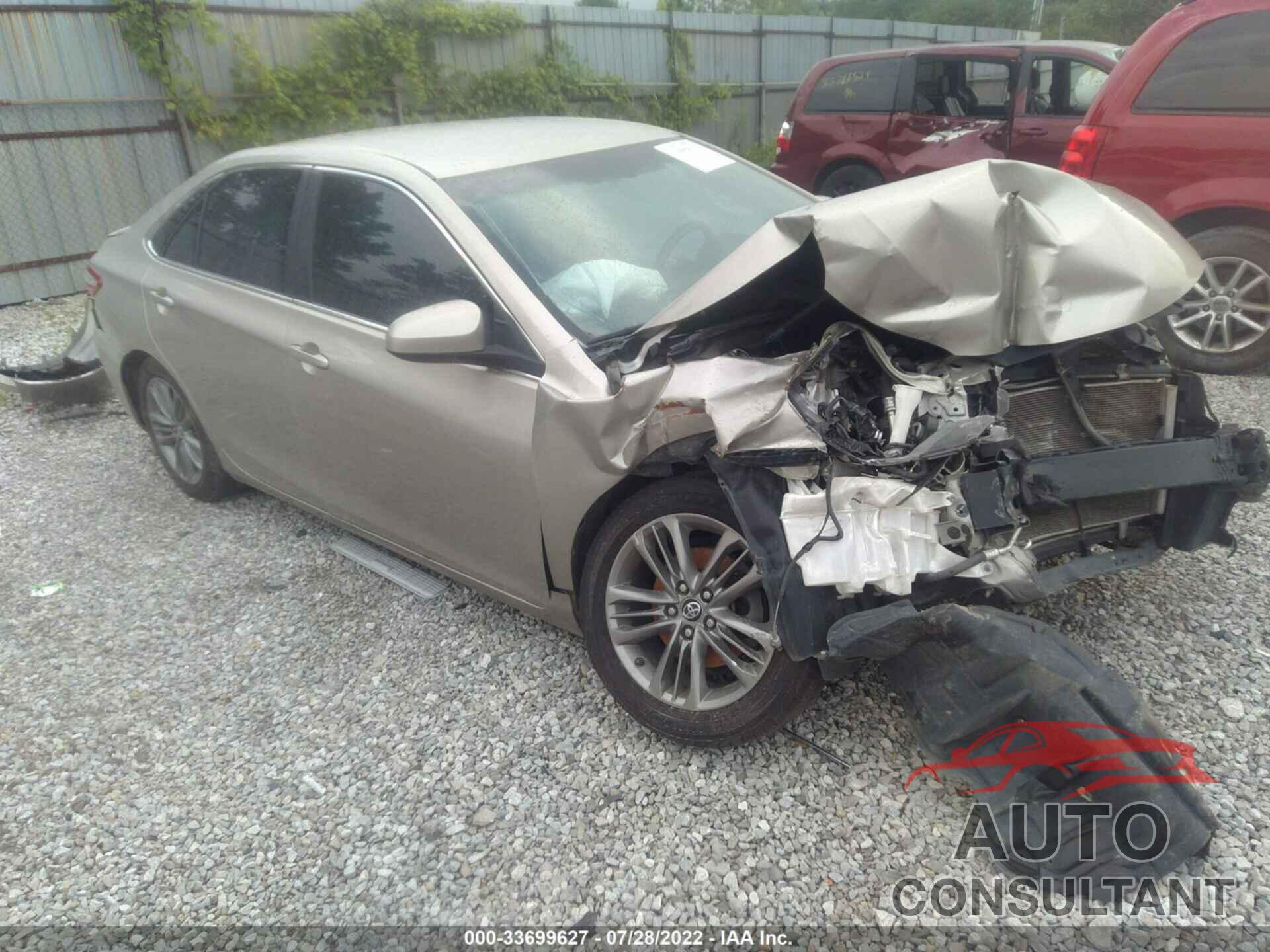 TOYOTA CAMRY 2017 - 4T1BF1FK8HU291644