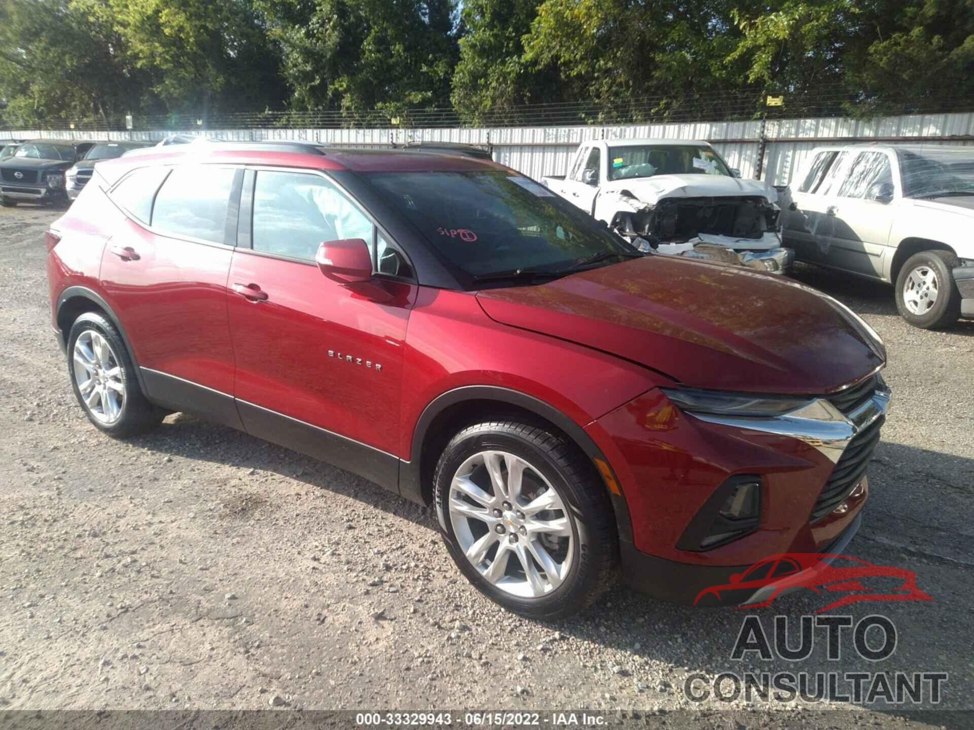 CHEVROLET BLAZER 2019 - 3GNKBDRSXKS614281