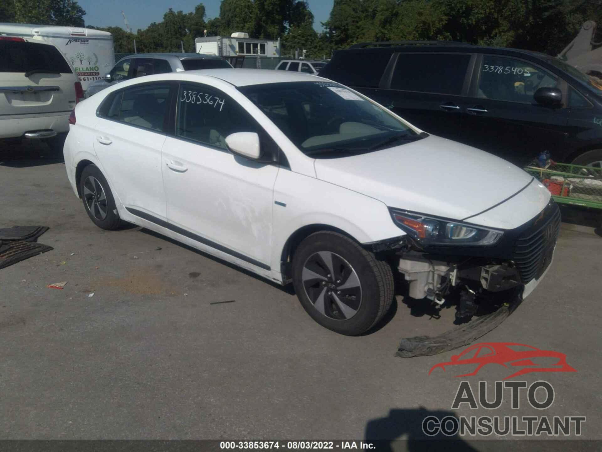 HYUNDAI IONIQ HYBRID 2017 - KMHC75LC5HU049402