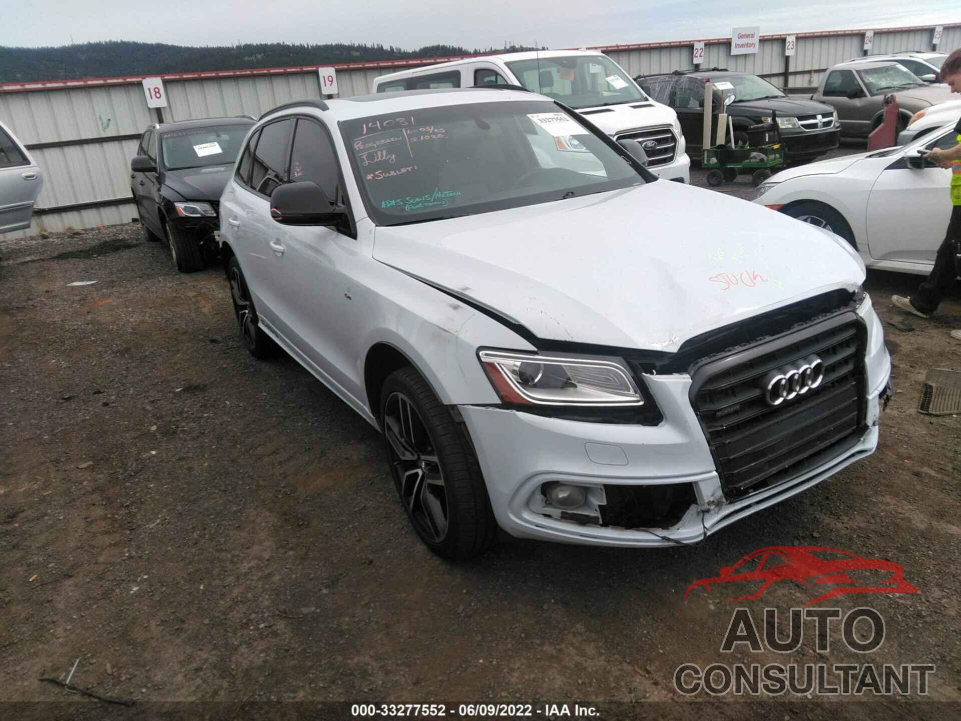 AUDI Q5 2016 - WA1D7AFP9GA116304