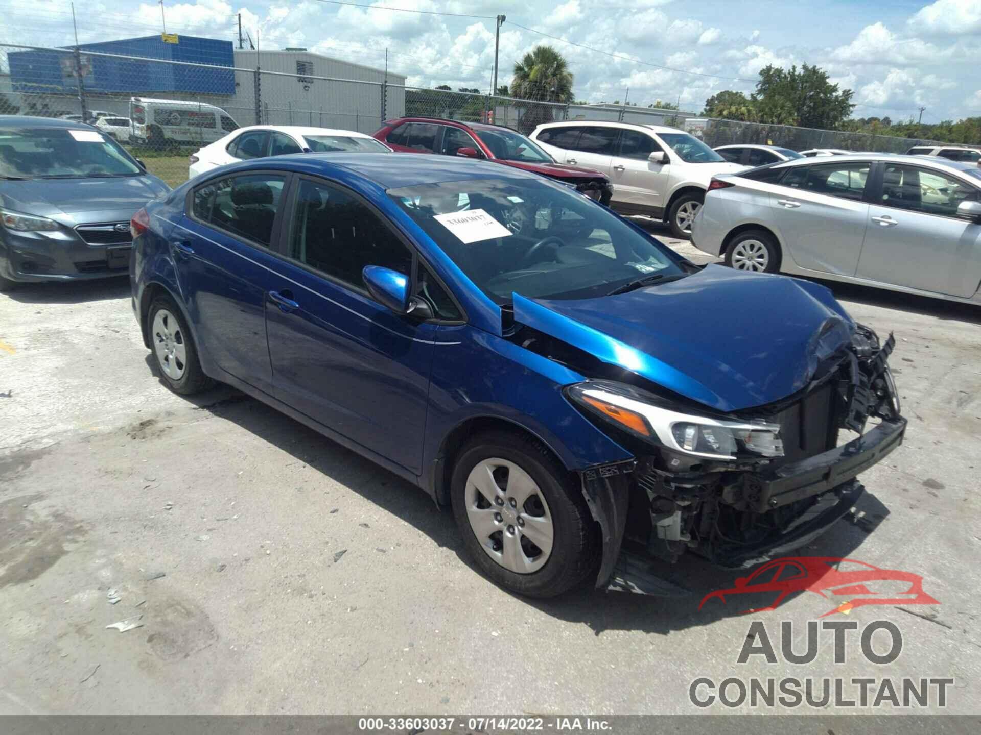 KIA FORTE 2017 - 3KPFK4A7XHE075718