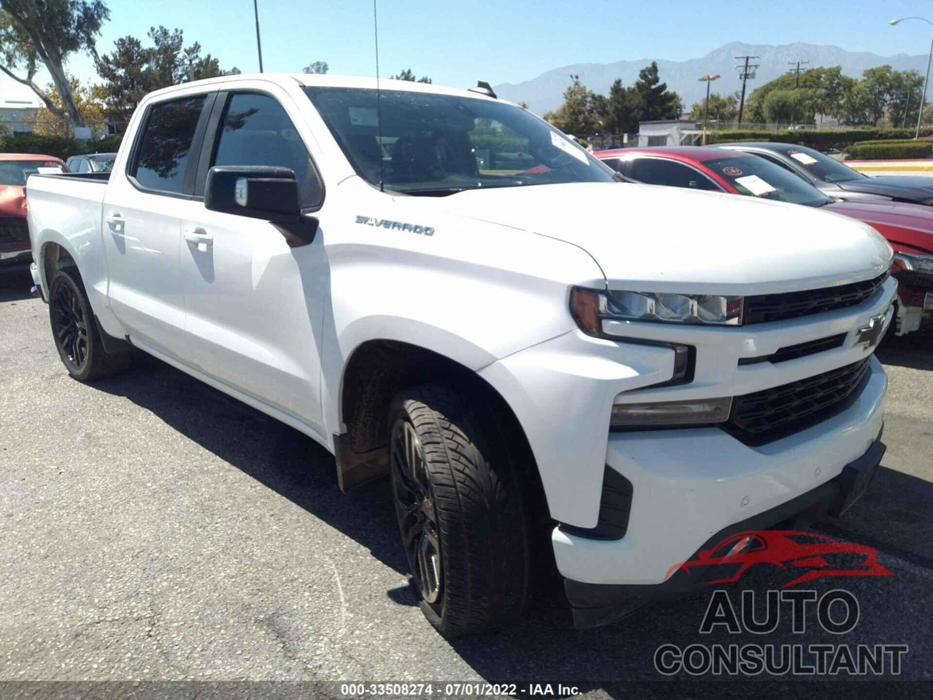 CHEVROLET SILVERADO 1500 2020 - 3GCPWDED7LG189522