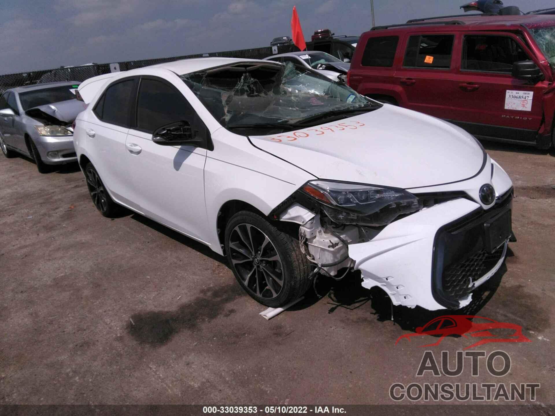 TOYOTA COROLLA 2019 - 2T1BURHEXKC133939
