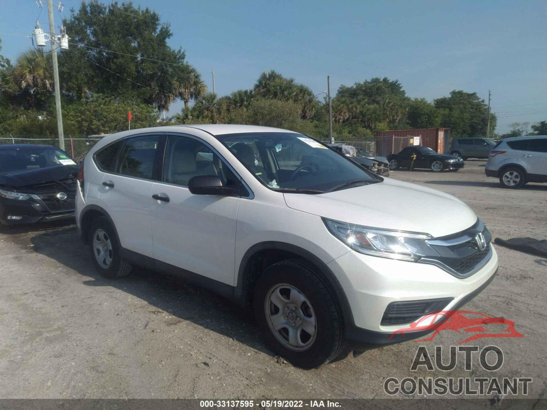 HONDA CR-V 2016 - 5J6RM3H31GL020532
