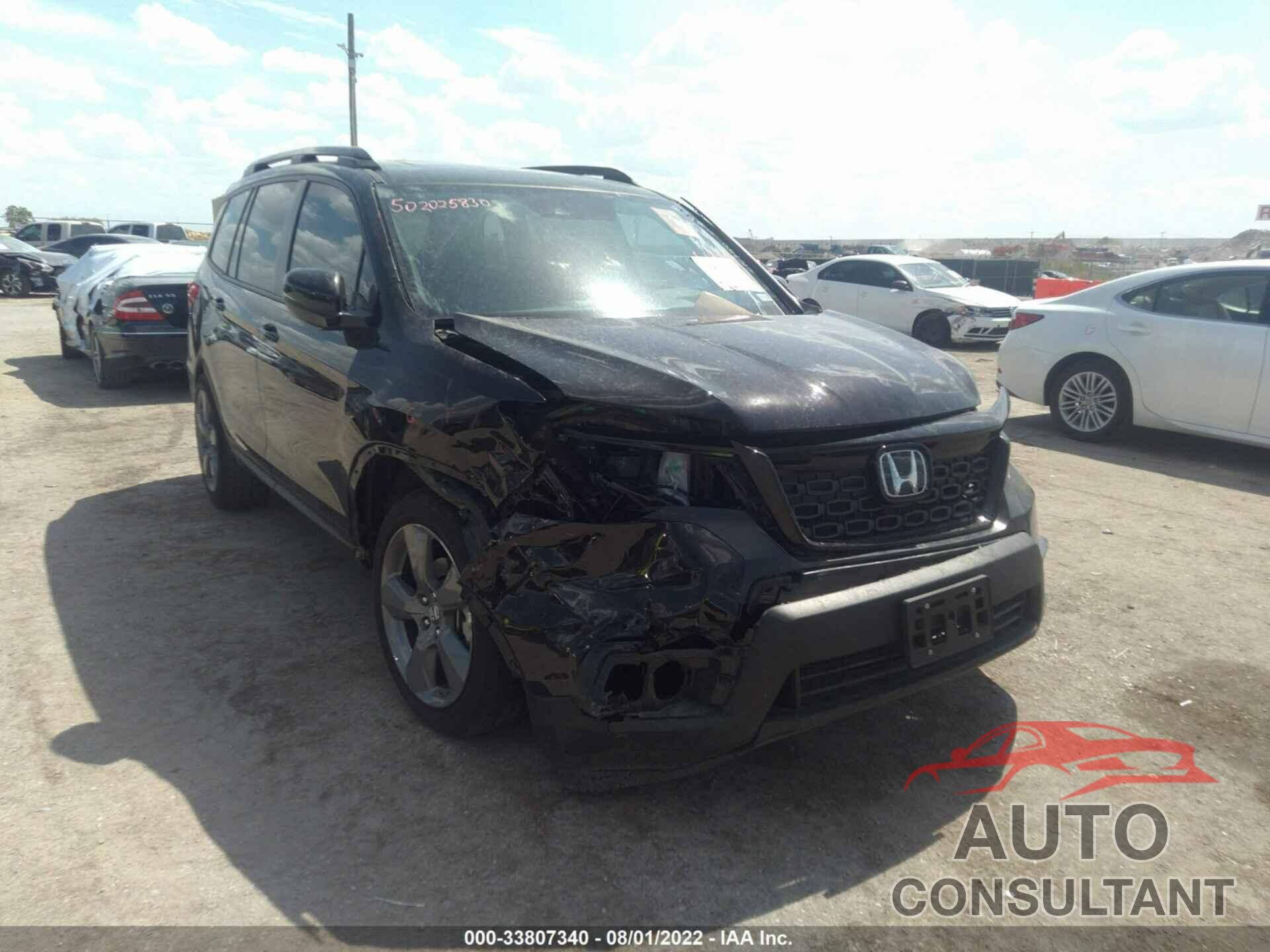 HONDA PASSPORT 2021 - 5FNYF7H91MB009567