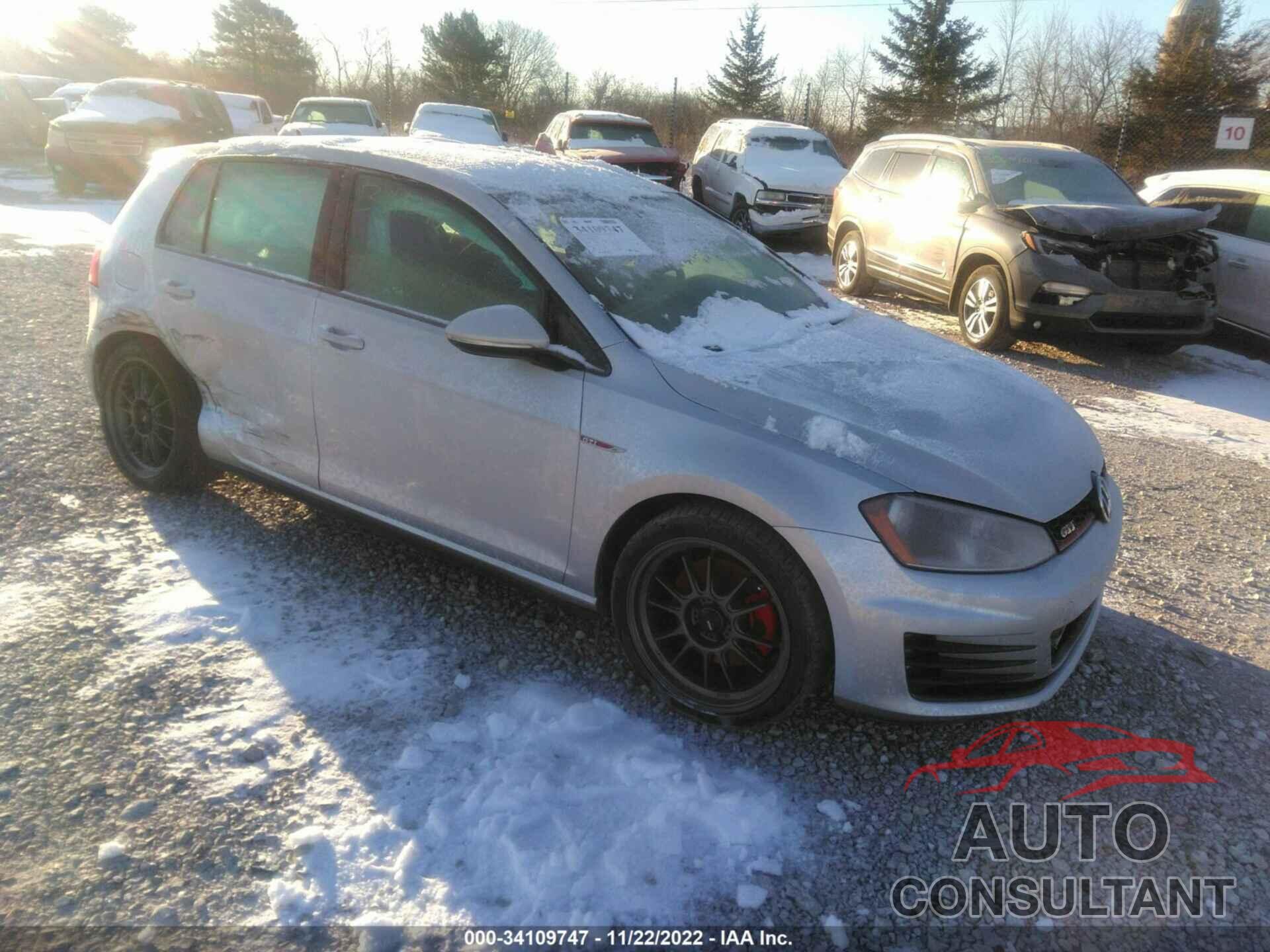 VOLKSWAGEN GOLF GTI 2016 - 3VW4T7AU9GM057708
