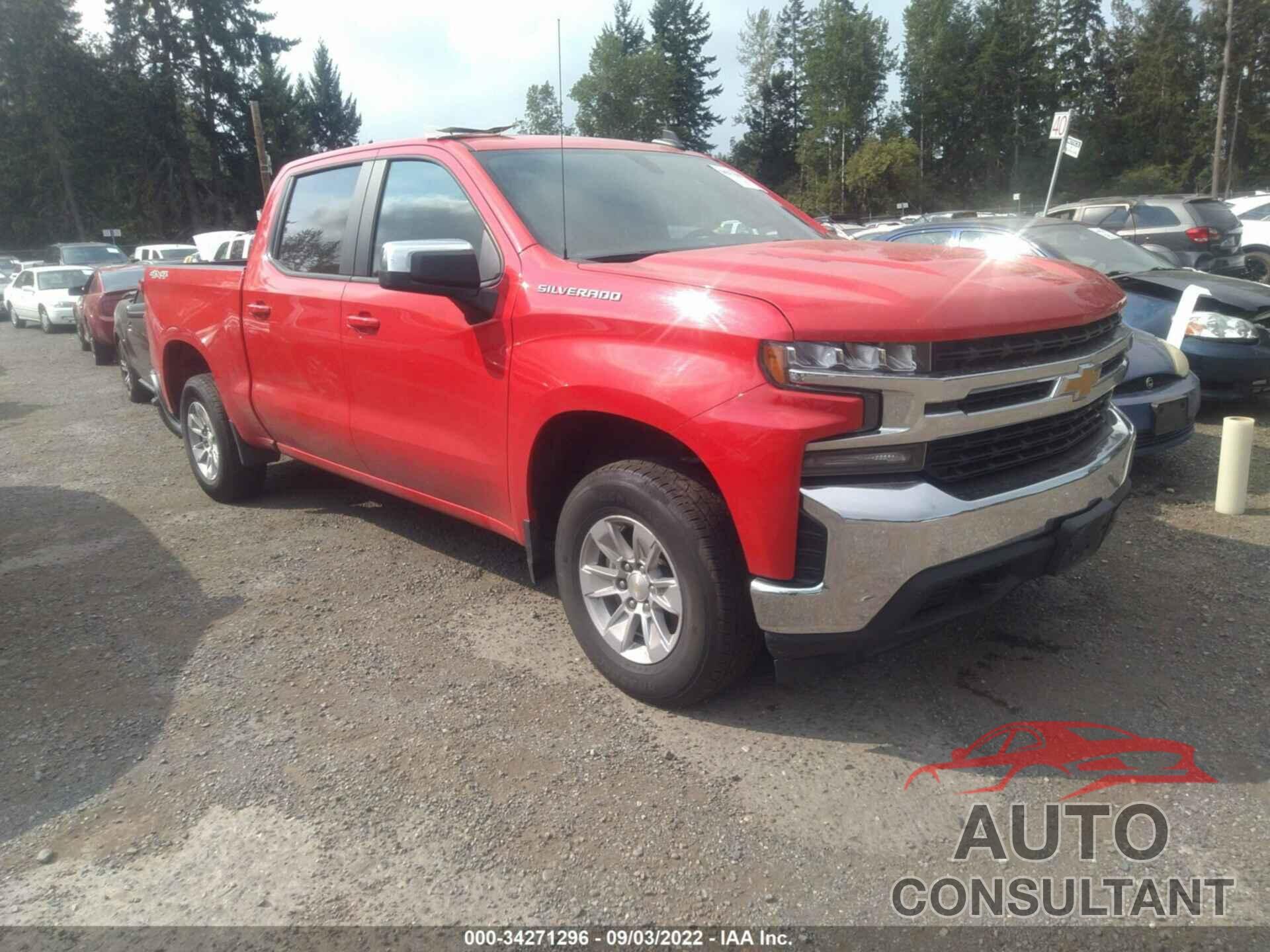 CHEVROLET SILVERADO 1500 2020 - 1GCUYDED4LZ270779