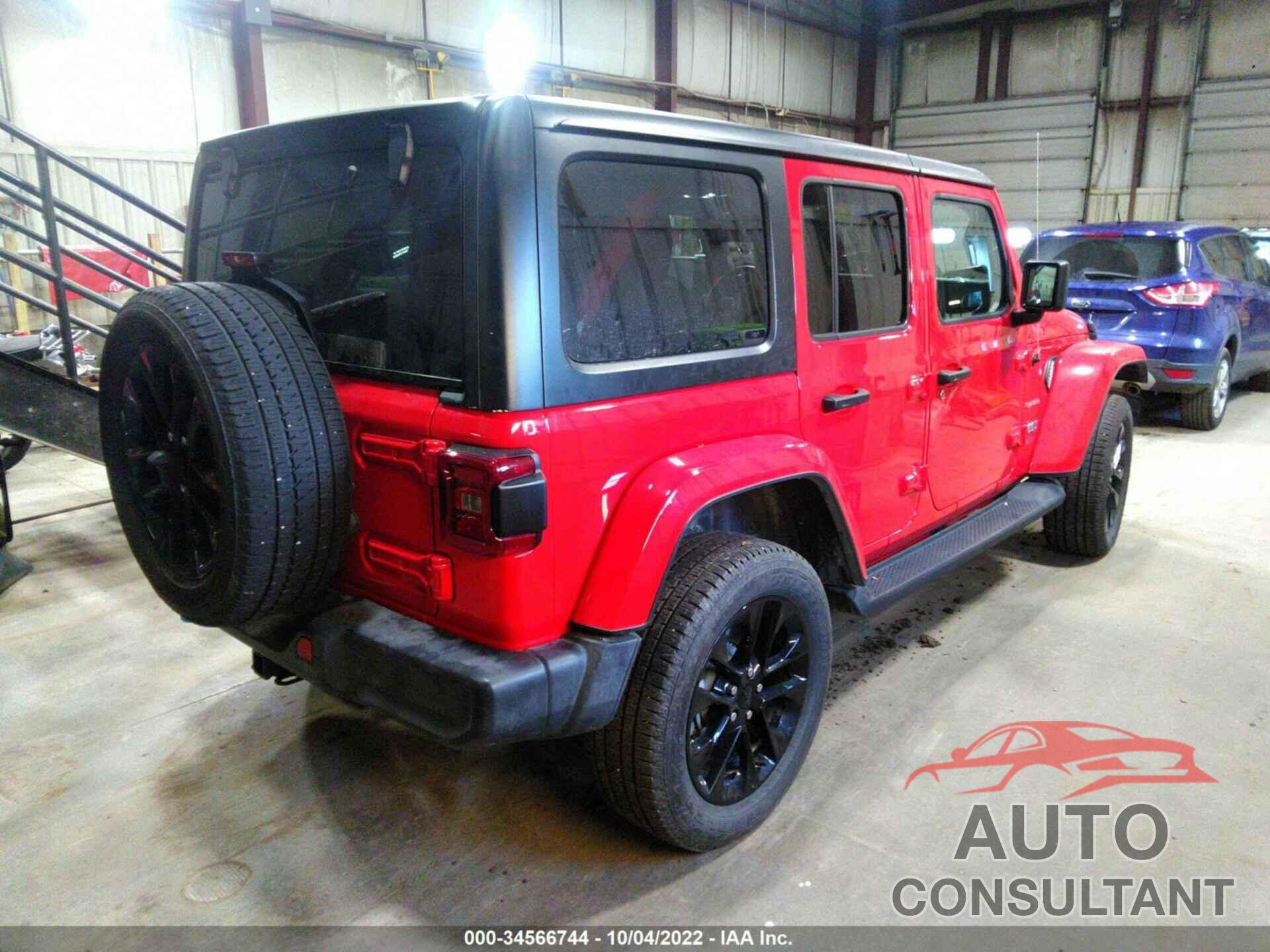 JEEP WRANGLER 4XE 2022 - 1C4JJXP64NW103057