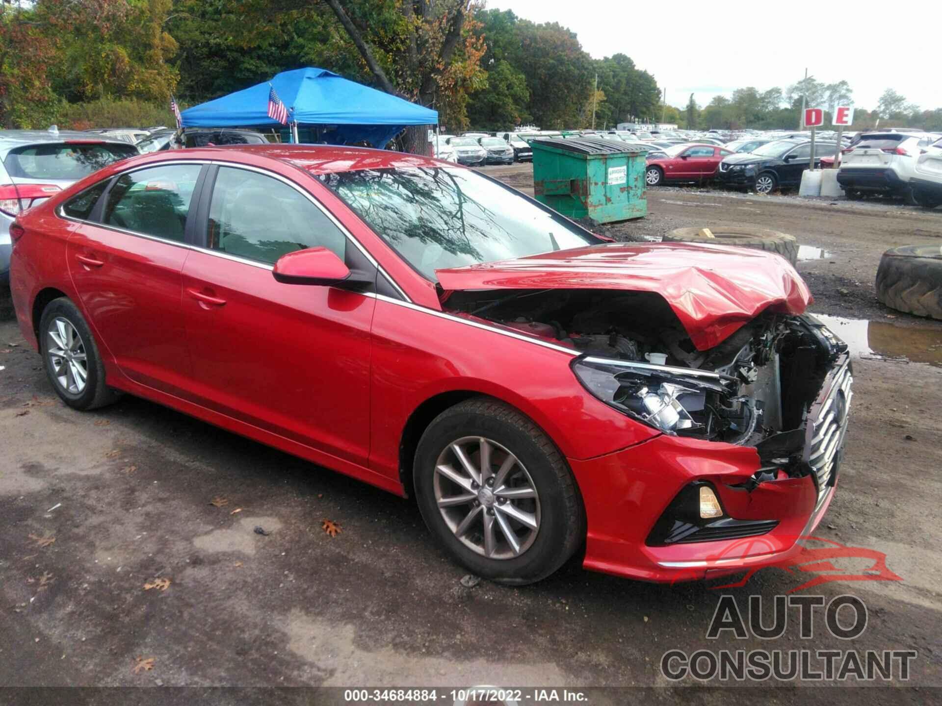HYUNDAI SONATA 2018 - 5NPE24AF8JH599275