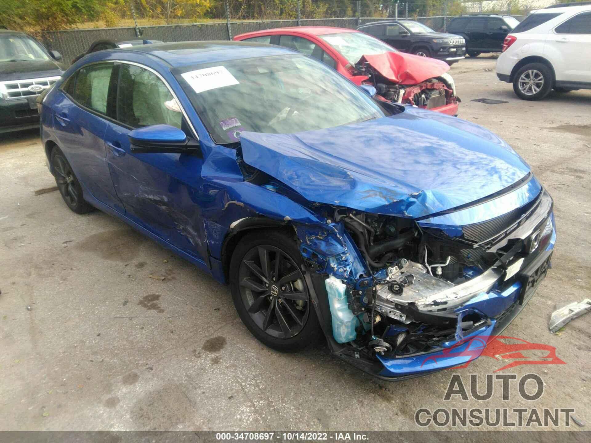 HONDA CIVIC HATCHBACK 2021 - SHHFK7H6XMU221648