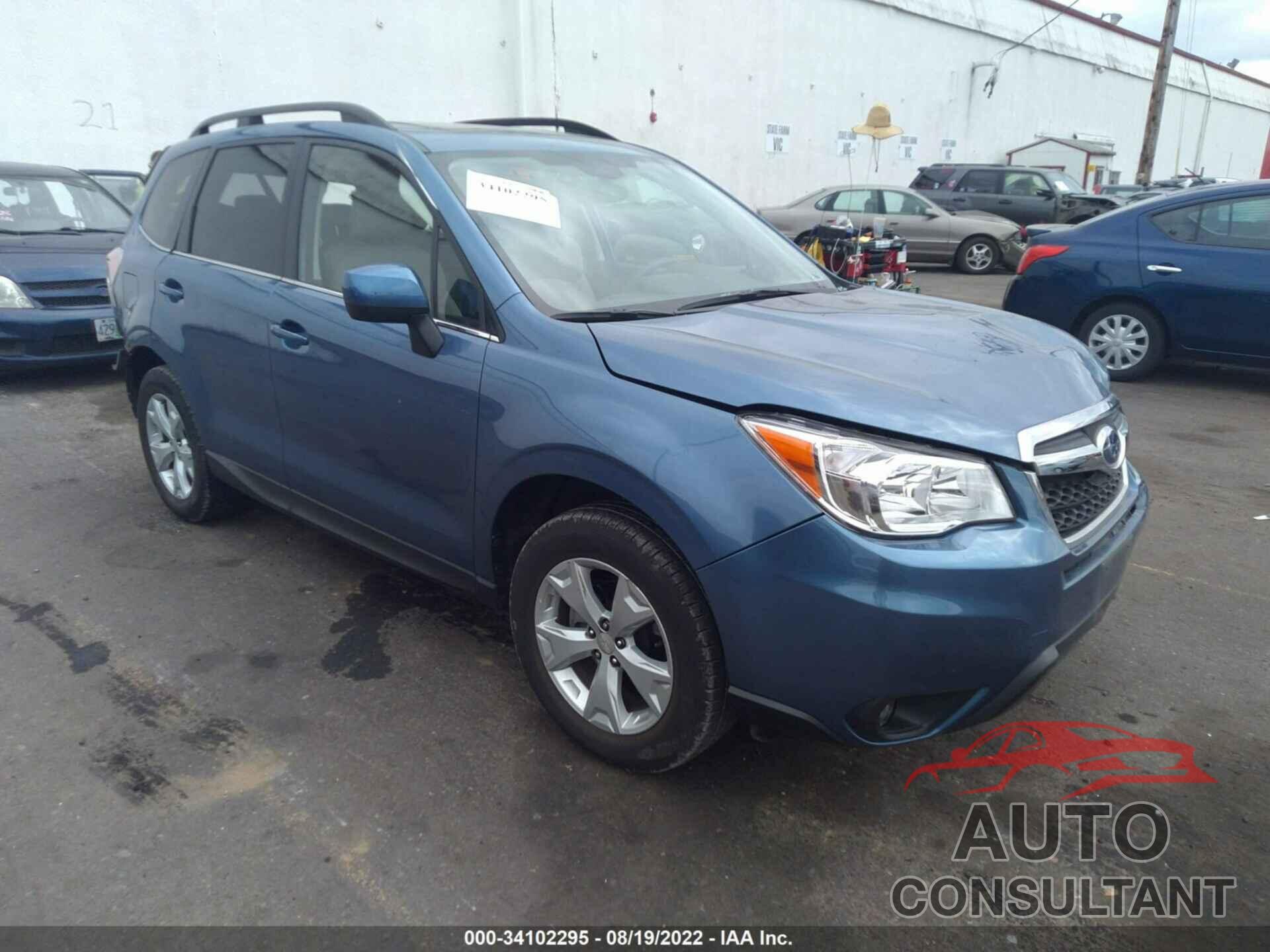 SUBARU FORESTER 2016 - JF2SJARC4GH559721