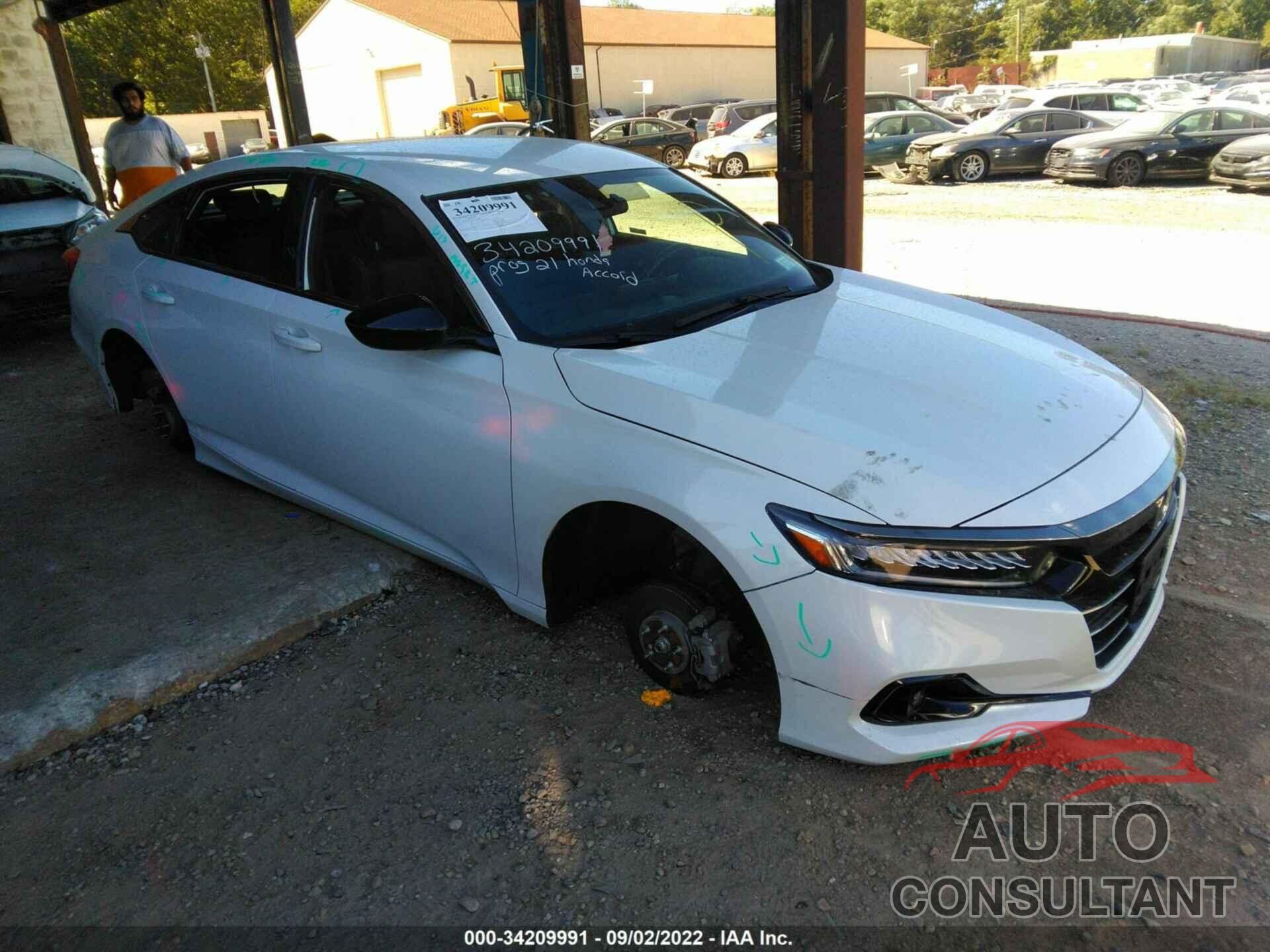 HONDA ACCORD SEDAN 2021 - 1HGCV1F3XMA018691